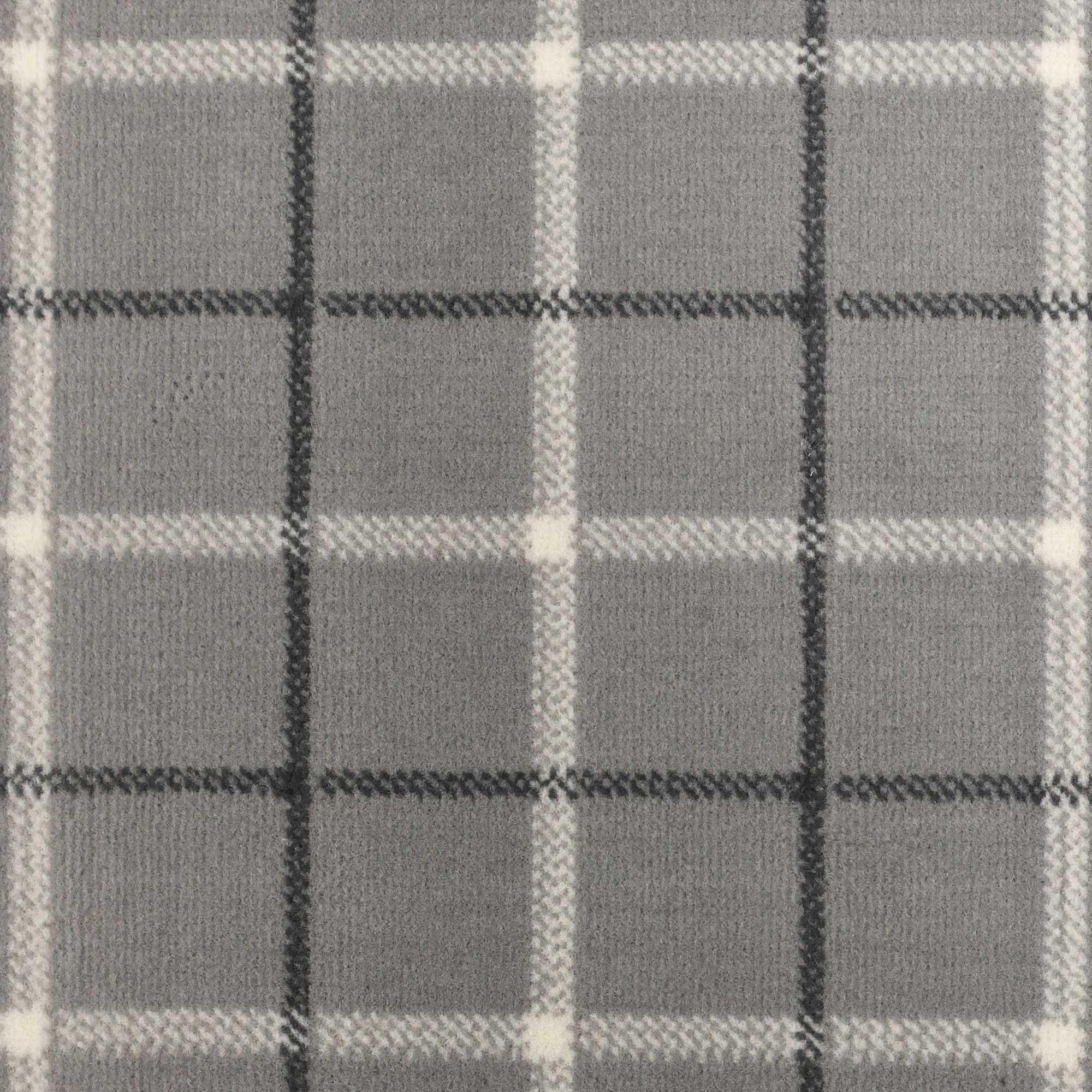 Grey - Homemaker - Stair Runner - Maestro Check Design - Grey - 2