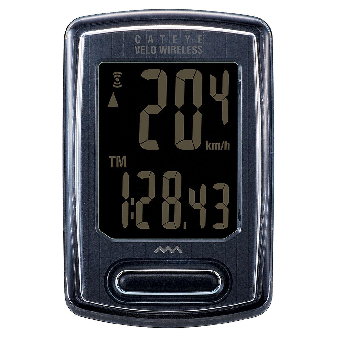None - Cateye - Velo Wireless Stealth Edition Cycle Computer - 1
