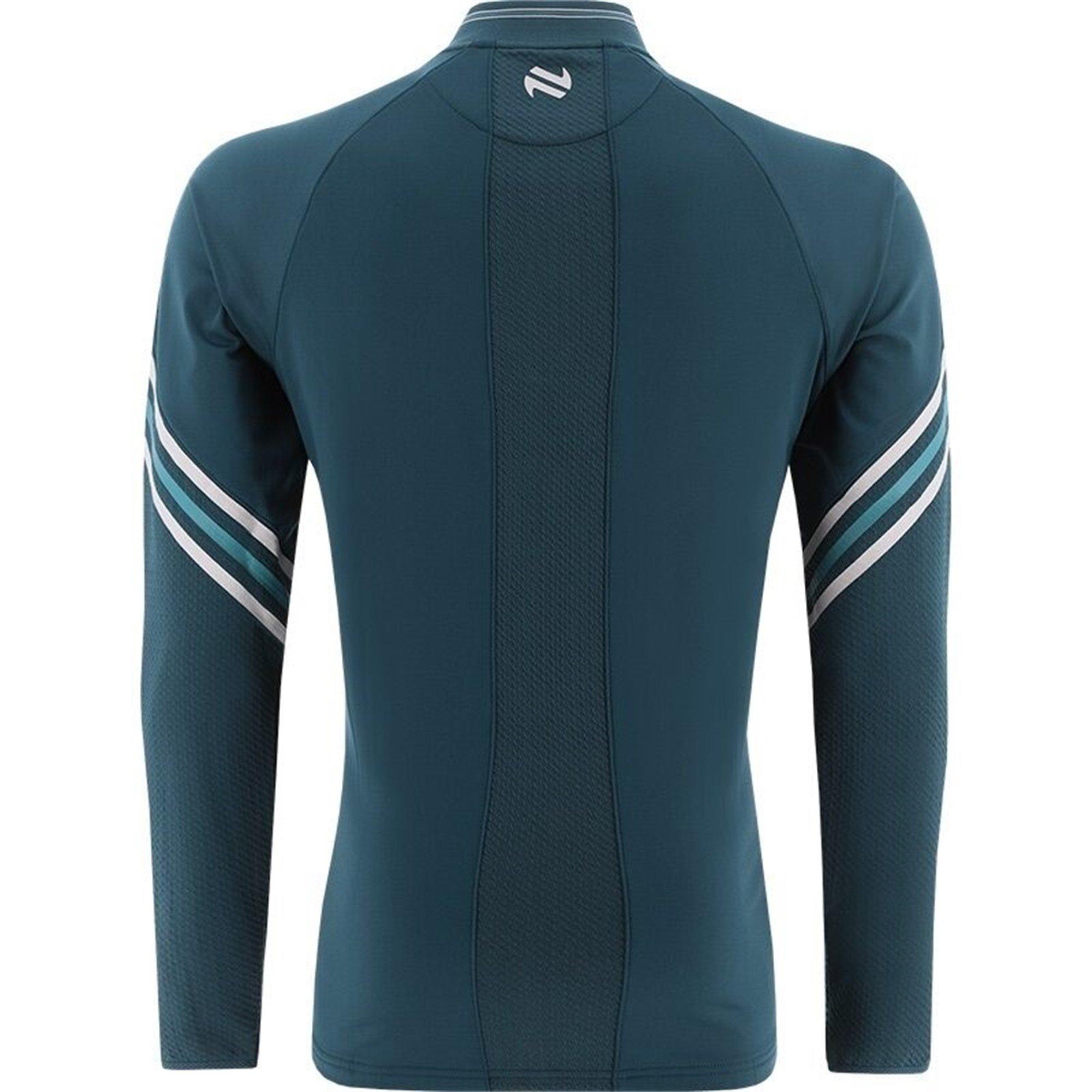 Teal/Glac/Slate - ONeills - Limerick Weston Half Zip Brushed Top Senior - 2