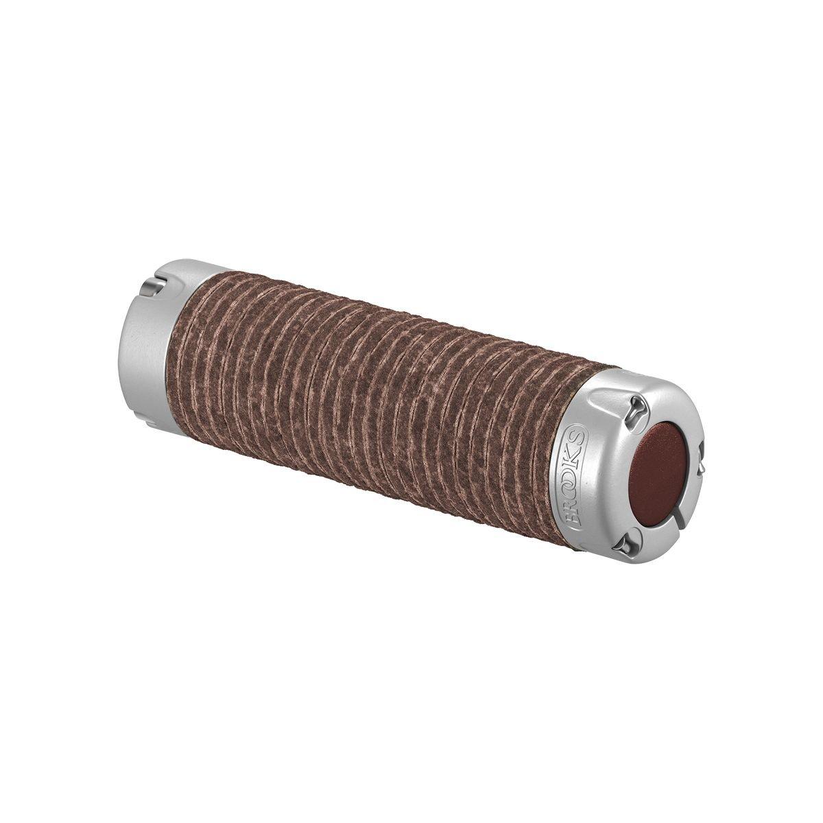Brown - Brooks - Plump Leather Grips - 1