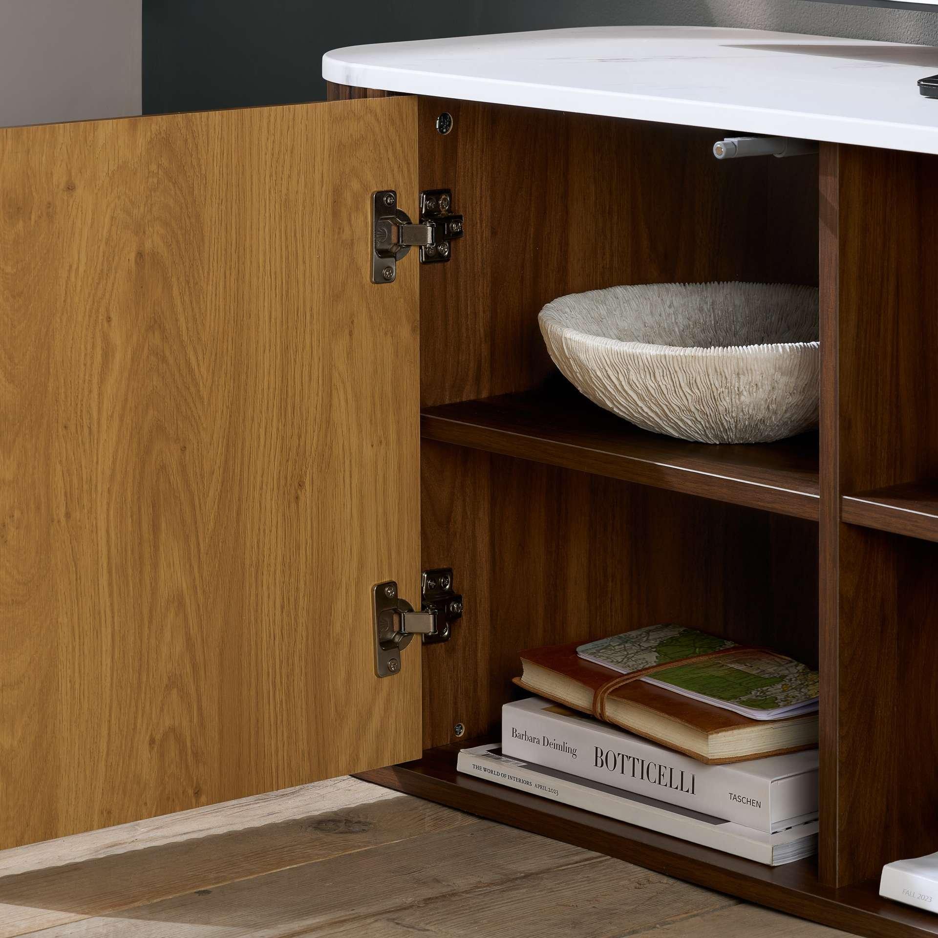 Brown - Birlea - Russo Small TV Unit - 5