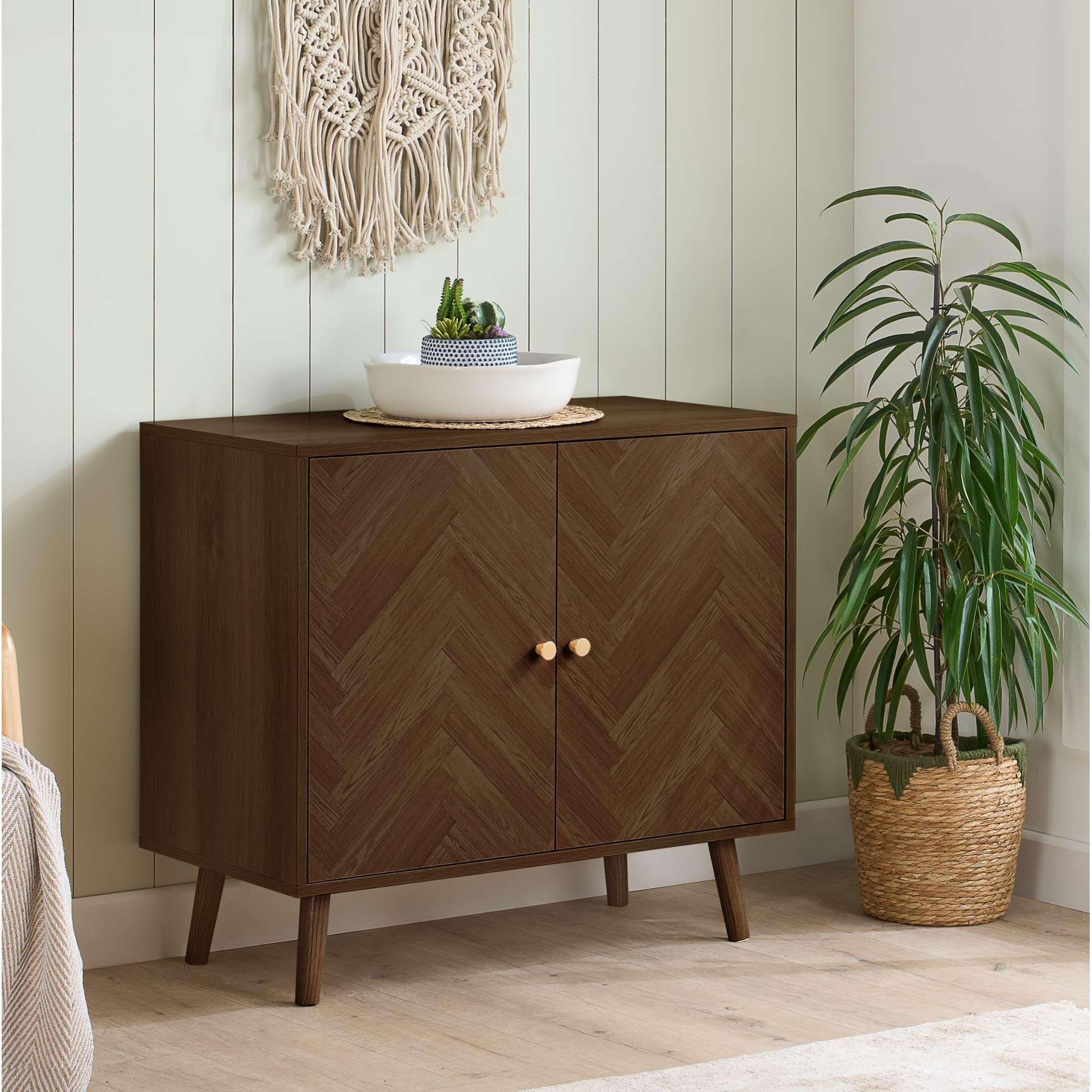 Brown - Birlea - Herringford 2 Door Sideboard - 1