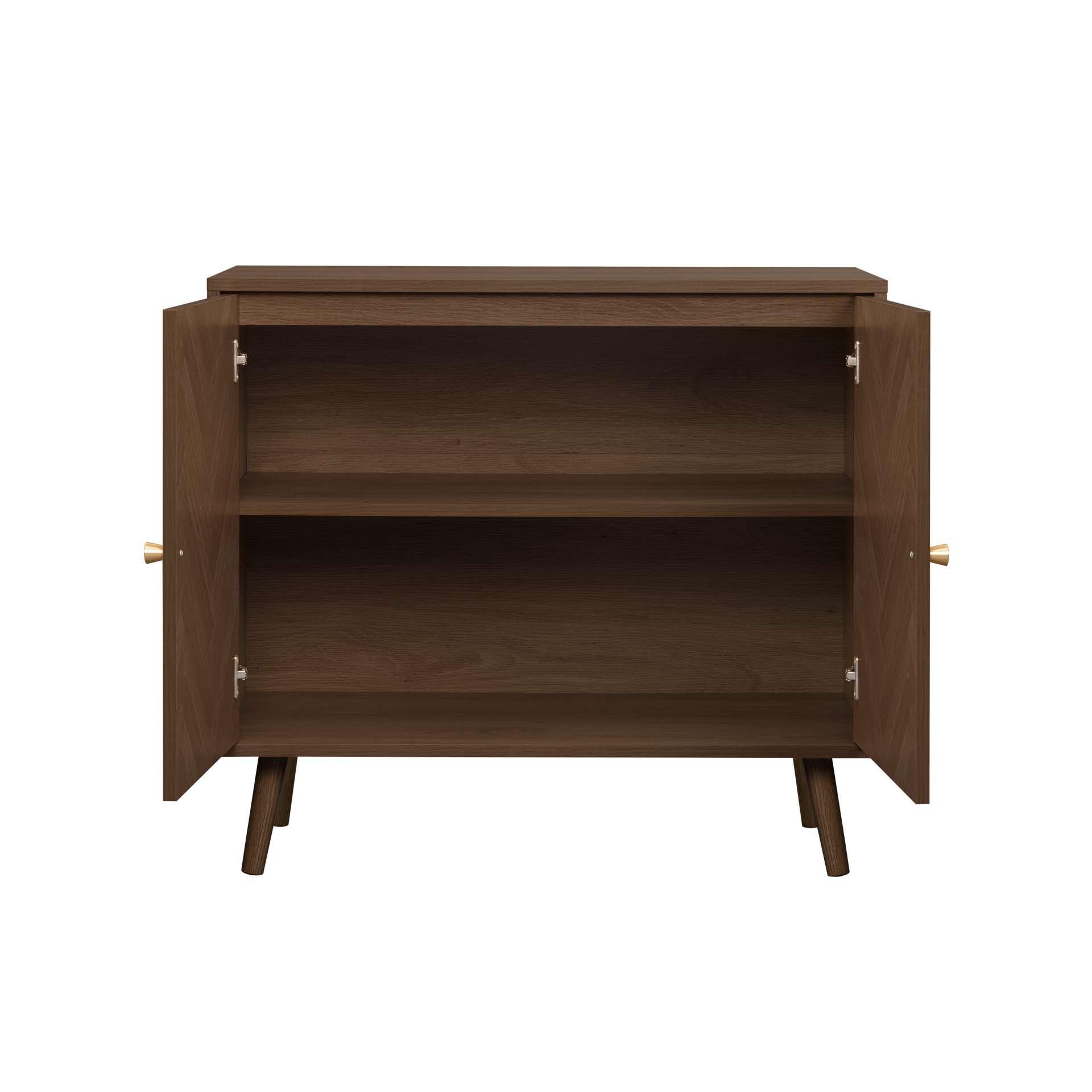 Brown - Birlea - Herringford 2 Door Sideboard - 8