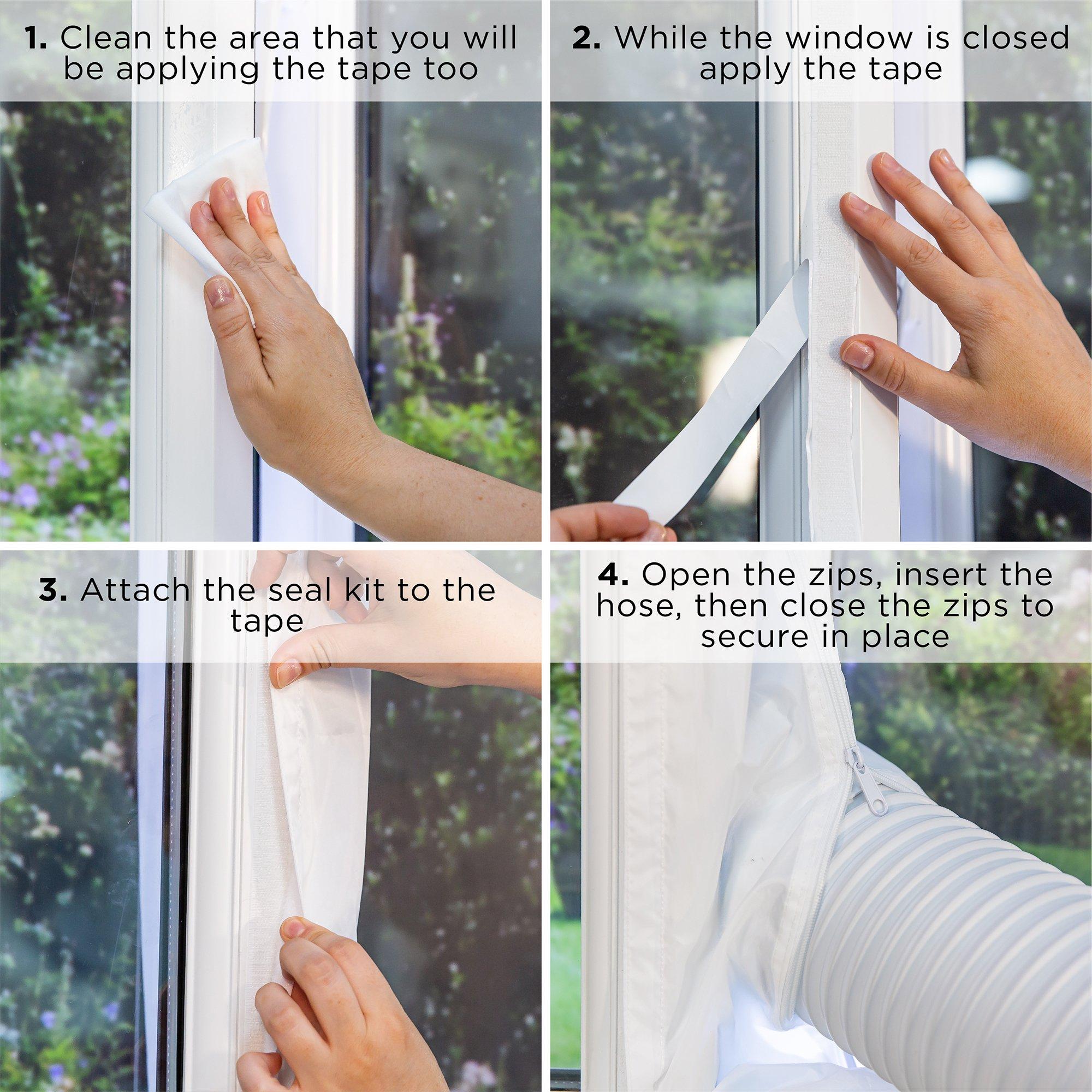 White - Russell Hobbs - RHPAC3001 Portable Air Conditioner - 6