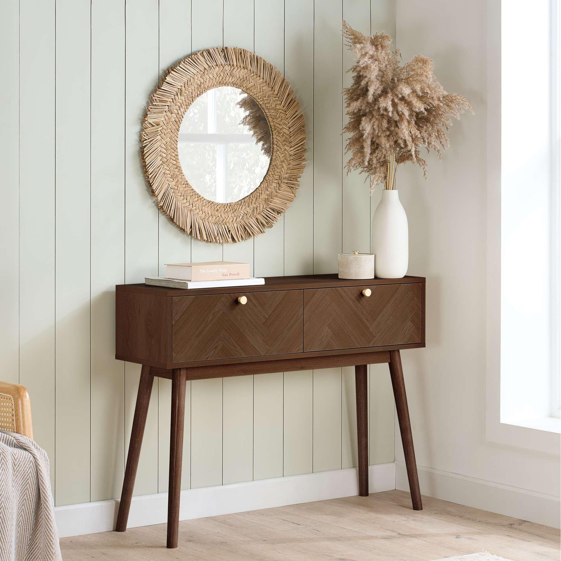 Brown - Birlea - Herringford Console Table - 1