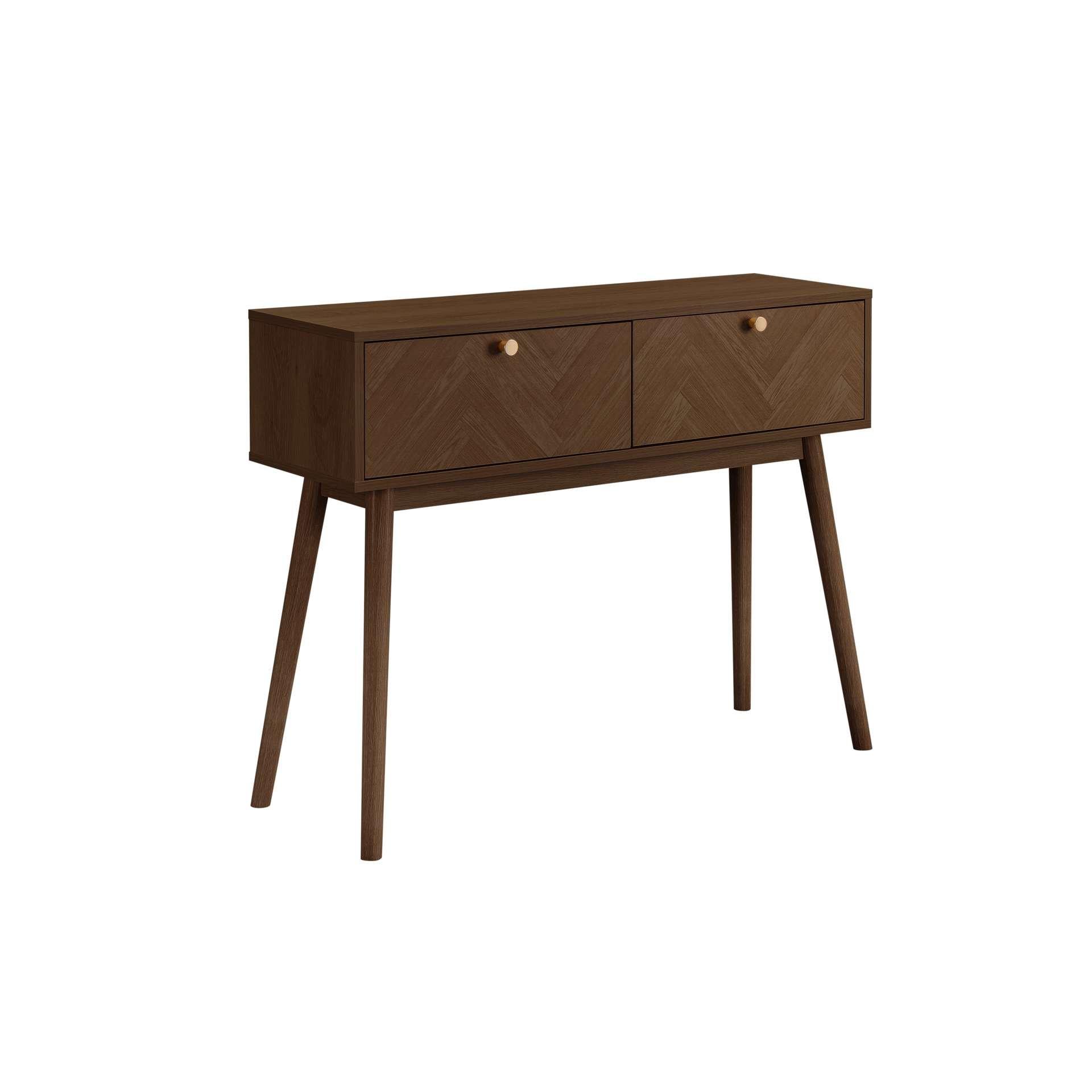 Brown - Birlea - Herringford Console Table - 4