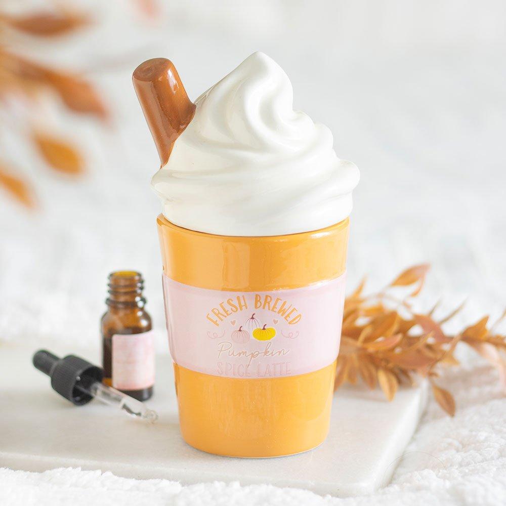 Orange - Something Different - Pumpkin Spice Latte Oil Burner and Wax Warmer - 1