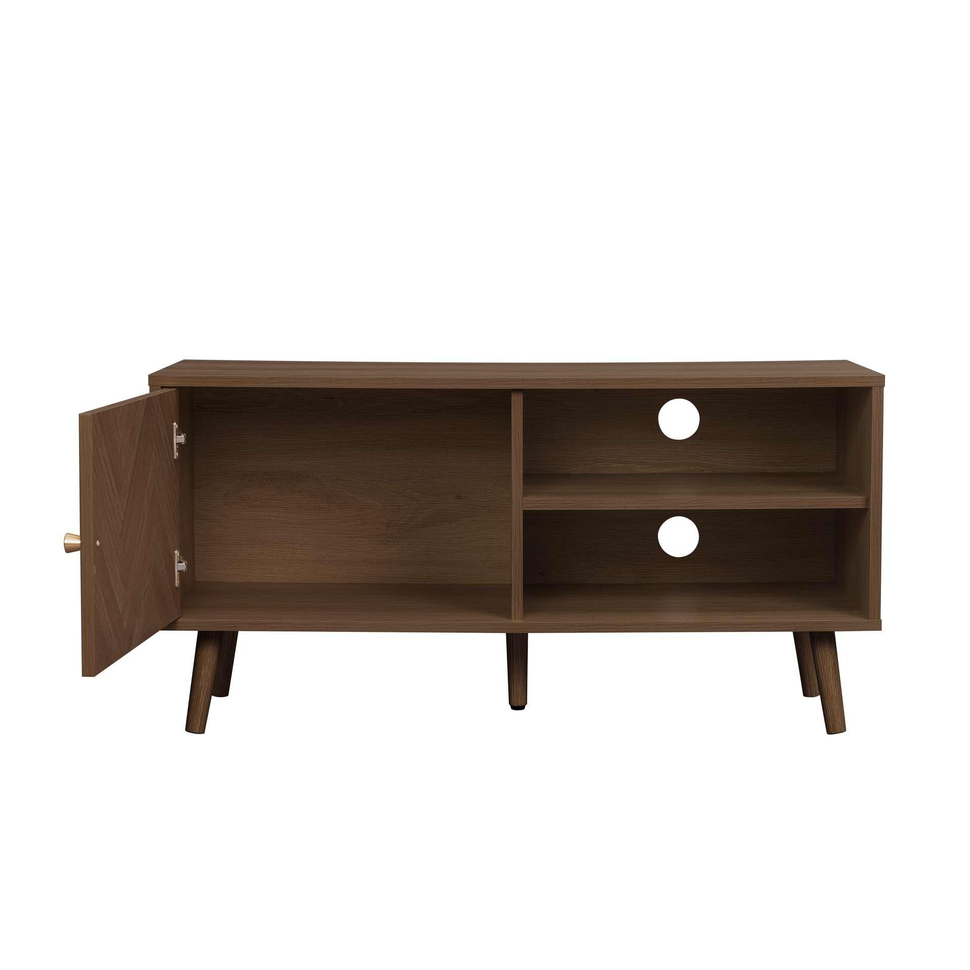 Brown - Birlea - Herringford Small TV Unit - 7