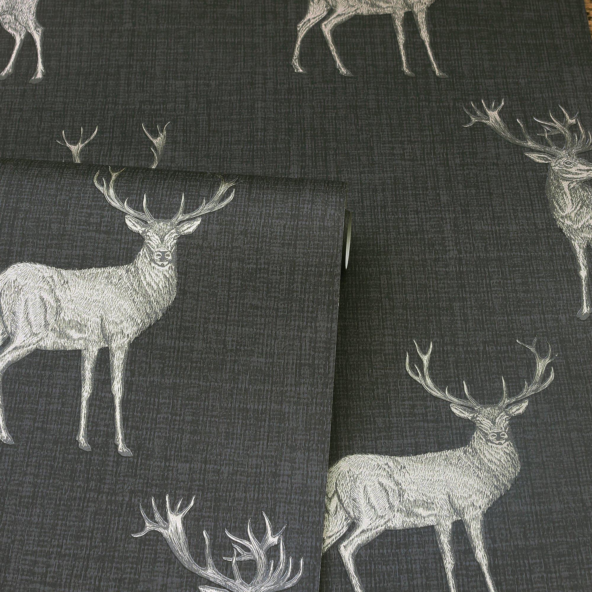 Charcoal & Copp - Arthouse - Heritage Stag Charcoal/Copper sw12 - 2