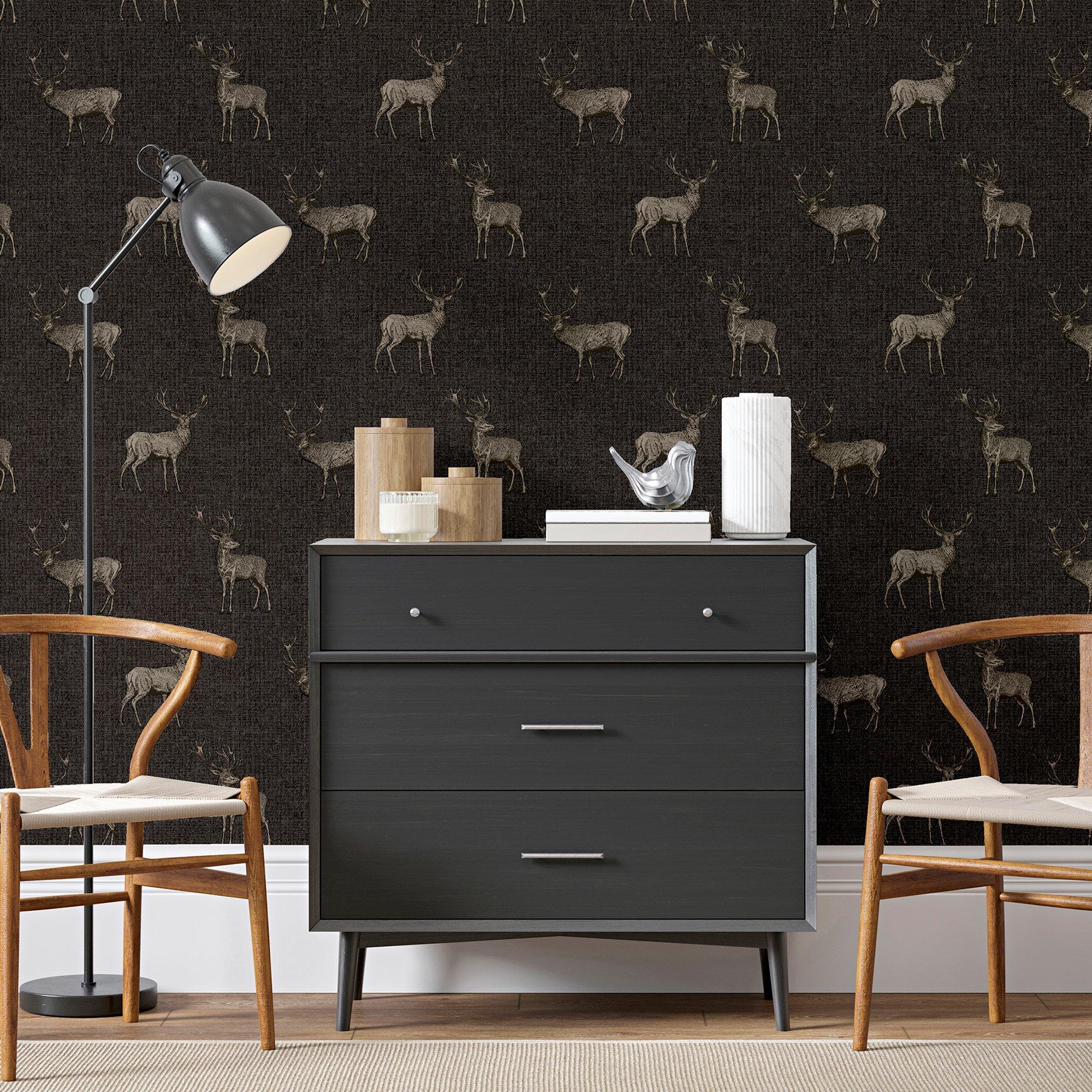 Charcoal & Copp - Arthouse - Heritage Stag Charcoal/Copper sw12 - 6
