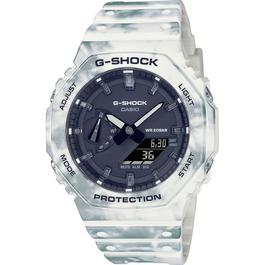 Casio Mens Casio G-Shock Camo Series Strap White Watch