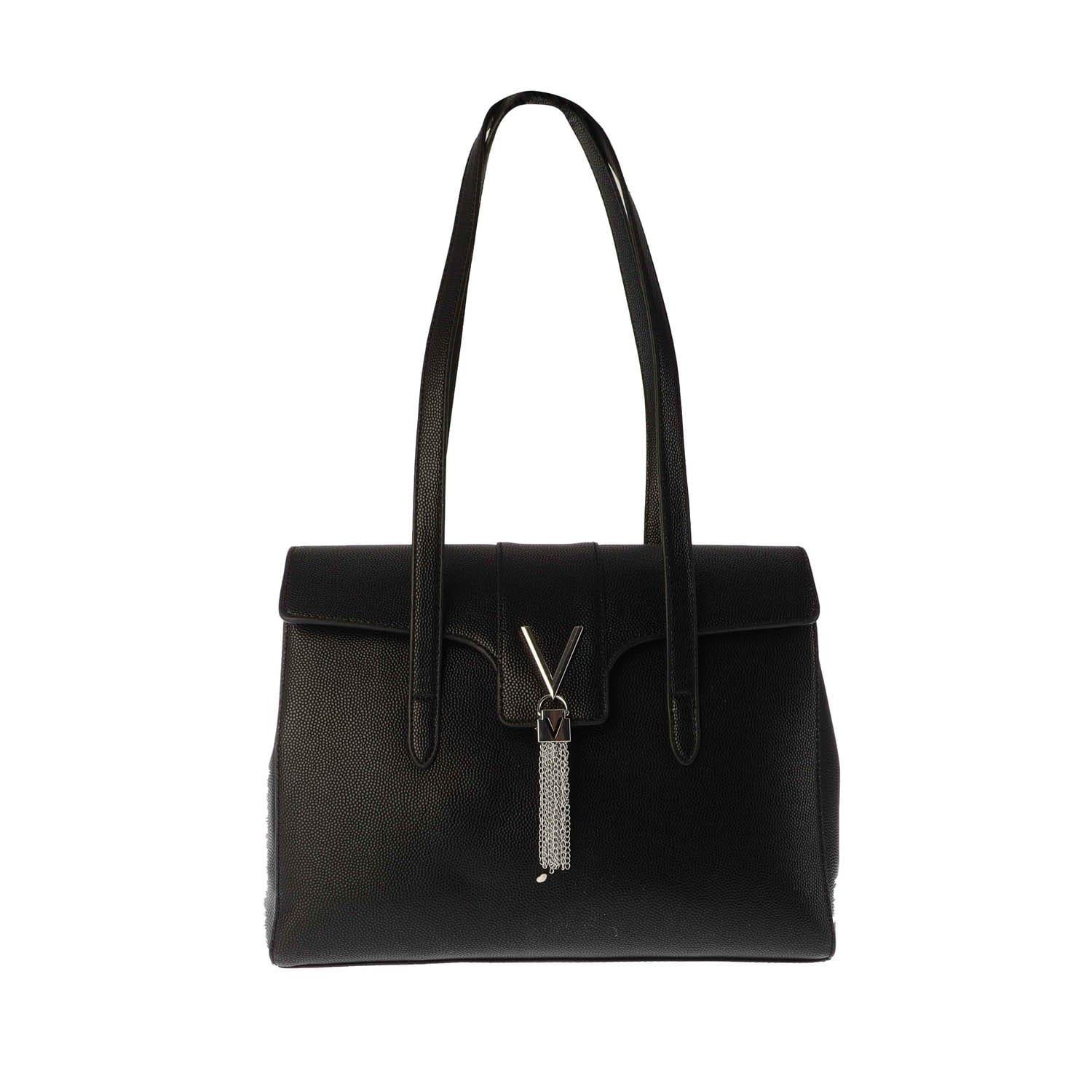 Black - Valentino - Divina Shopping Bag - 1