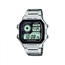 Casio Men Casio World Time Chrono Watch AE-1200WHD-1AVEF