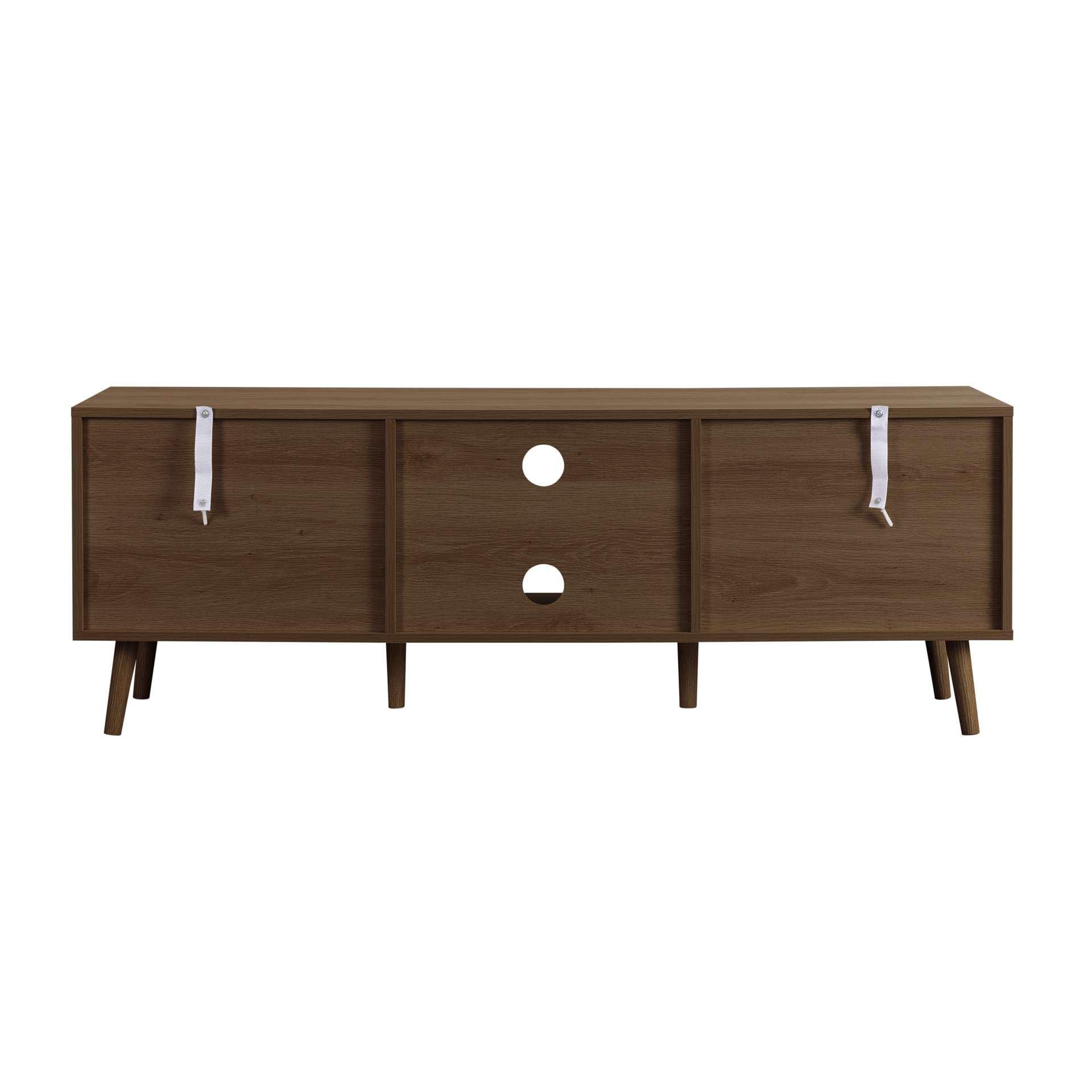 Brown - Birlea - Herringford Large TV Unit - 9