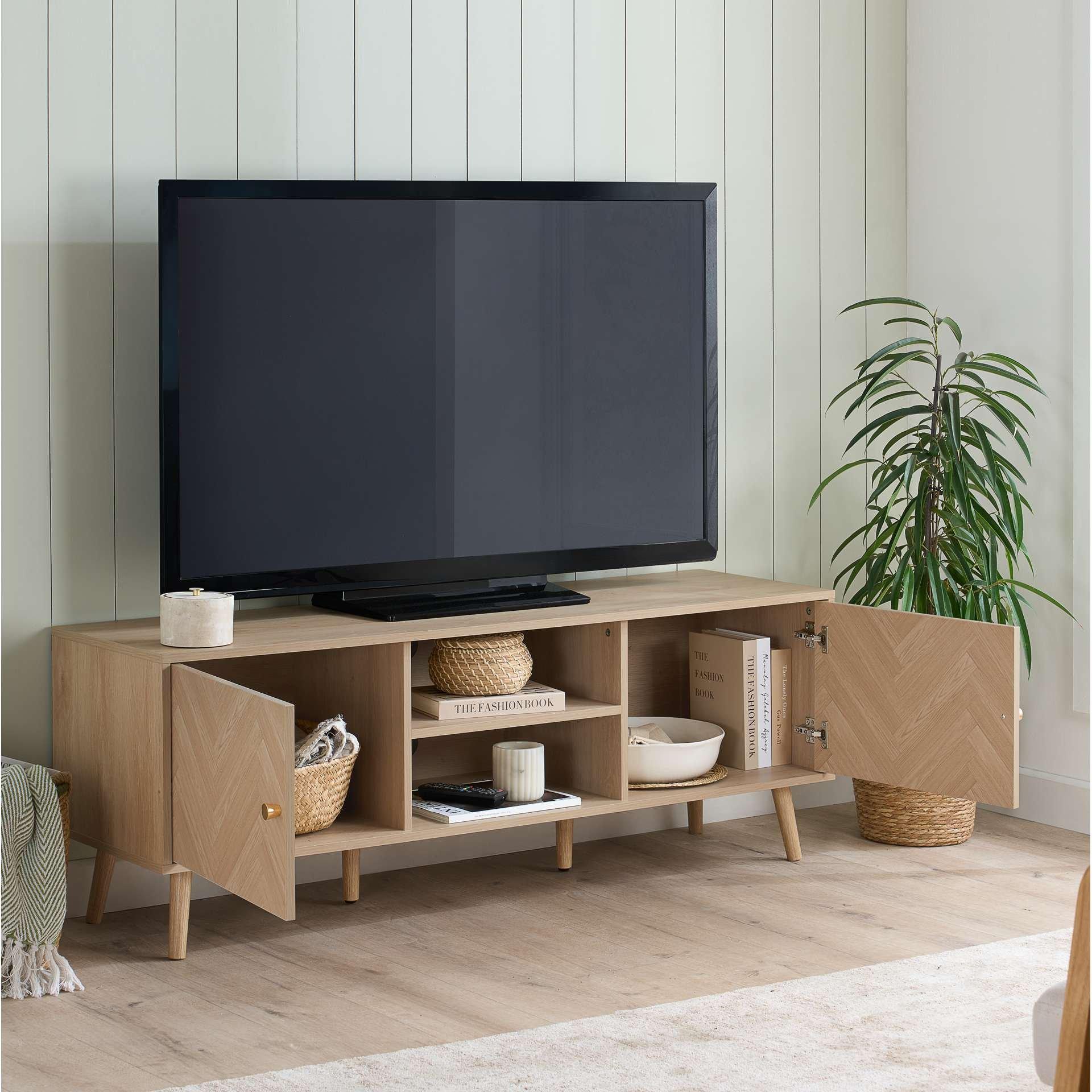 Nude - Birlea - Herringford Large TV Unit - 2