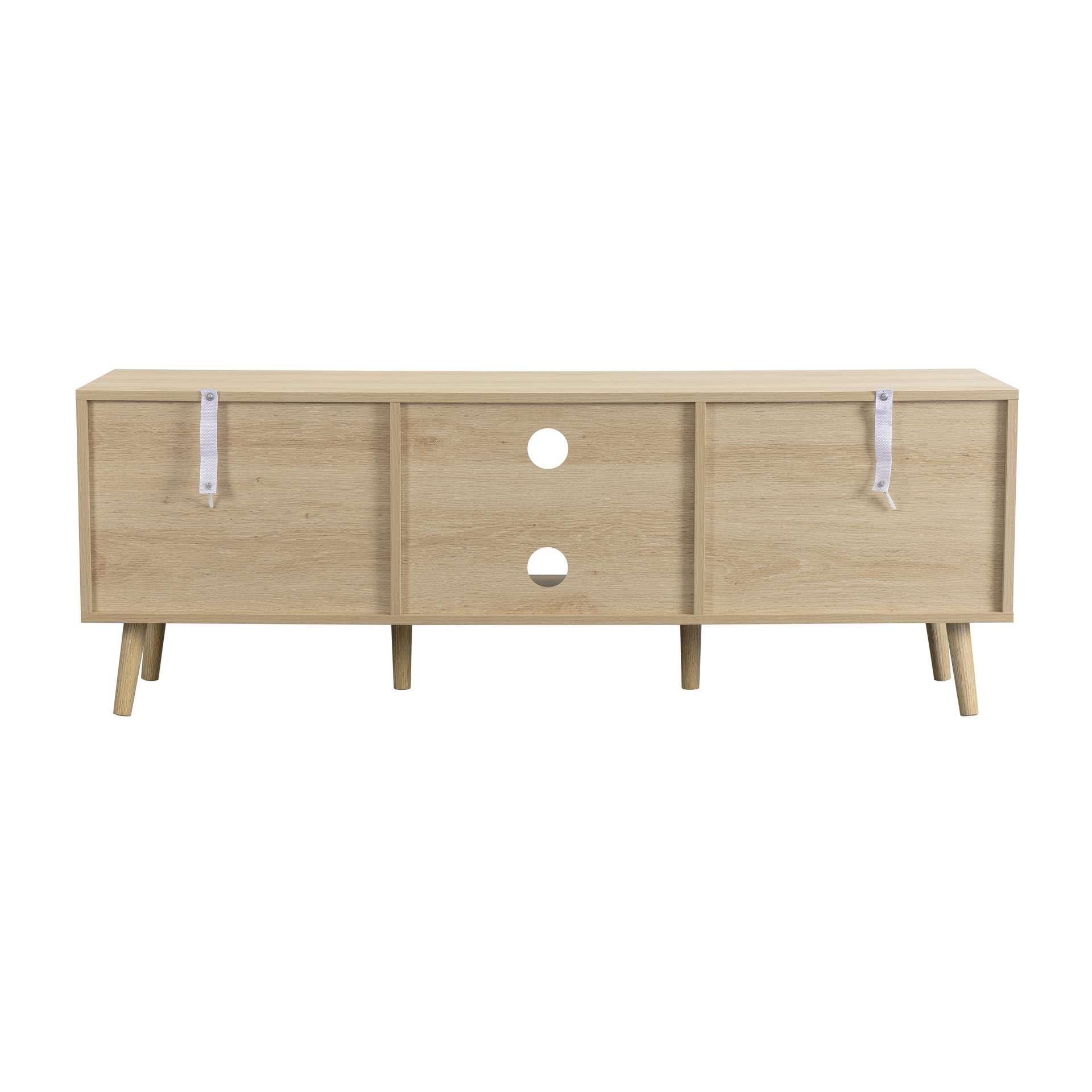 Nude - Birlea - Herringford Large TV Unit - 12