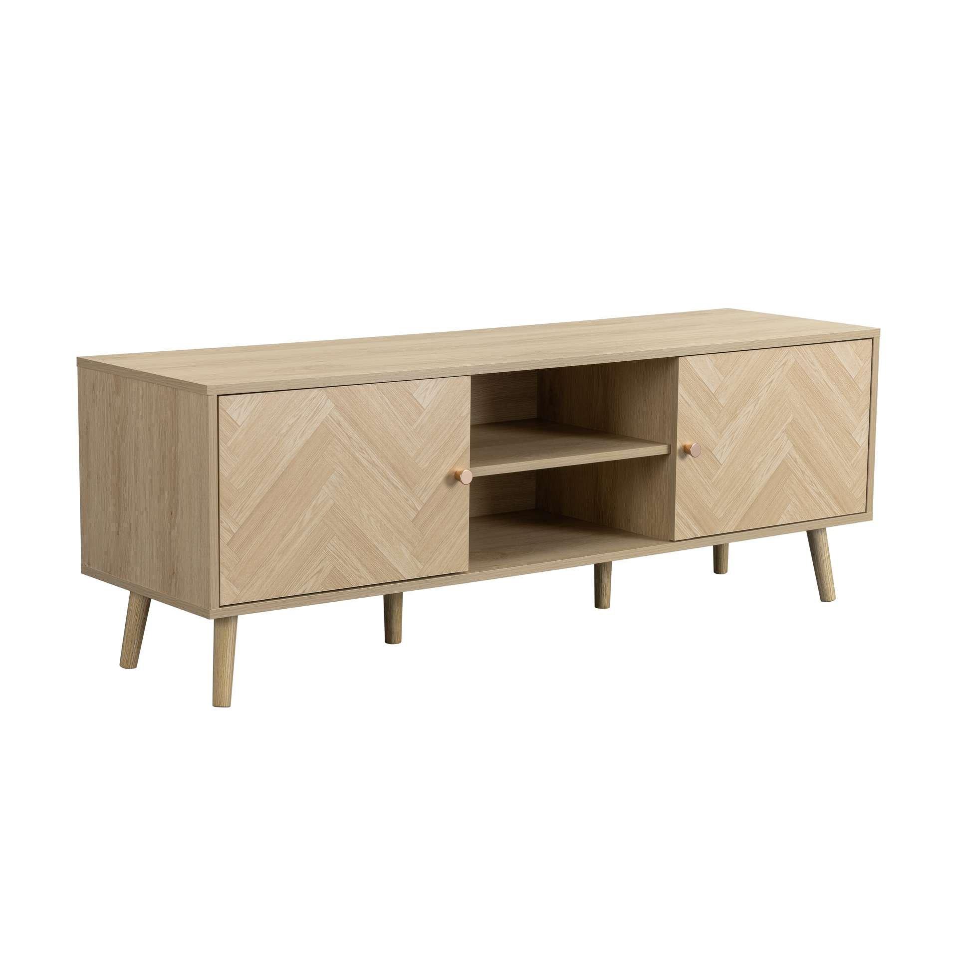 Nude - Birlea - Herringford Large TV Unit - 9