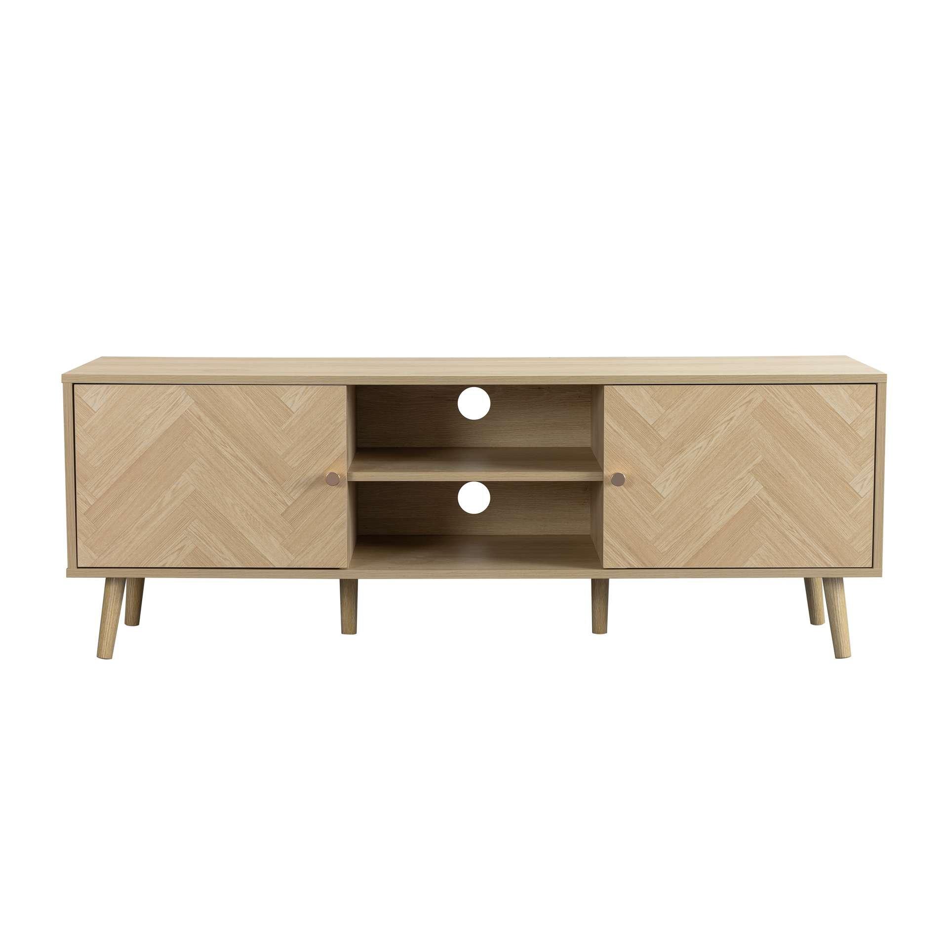 Nude - Birlea - Herringford Large TV Unit - 10