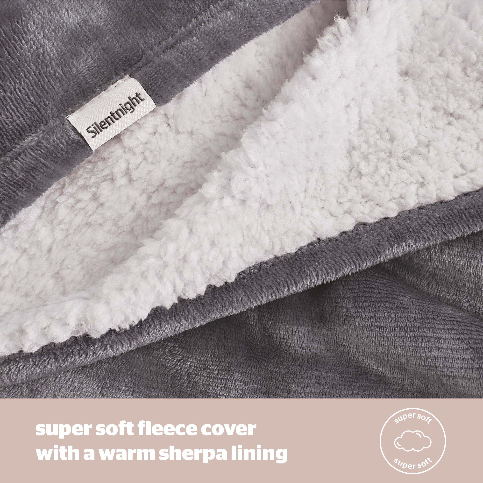 Grey - Silentnight - Snugsie Giant Blanket - 4