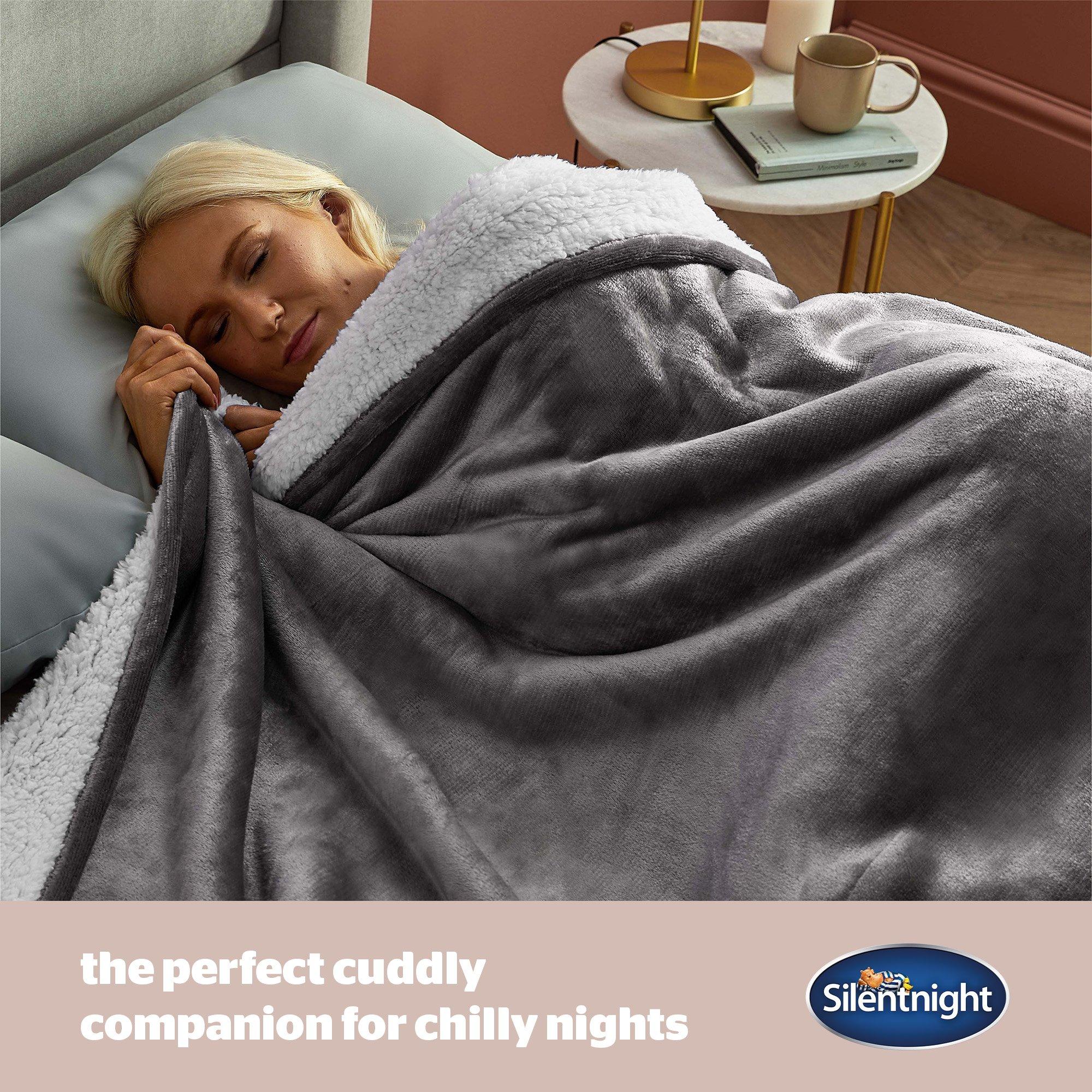 Grey - Silentnight - Snugsie Giant Blanket - 5
