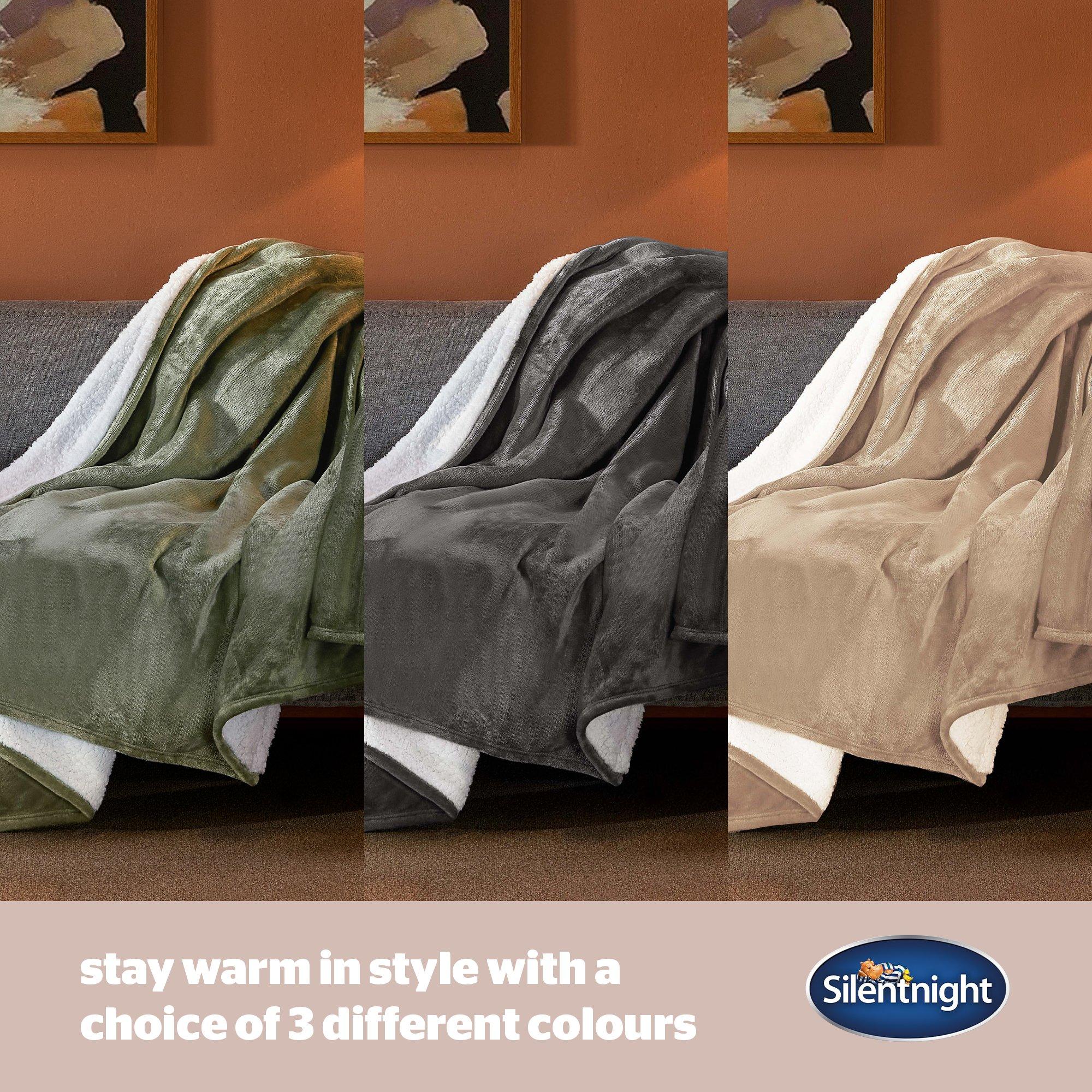 Grey - Silentnight - Snugsie Giant Blanket - 6
