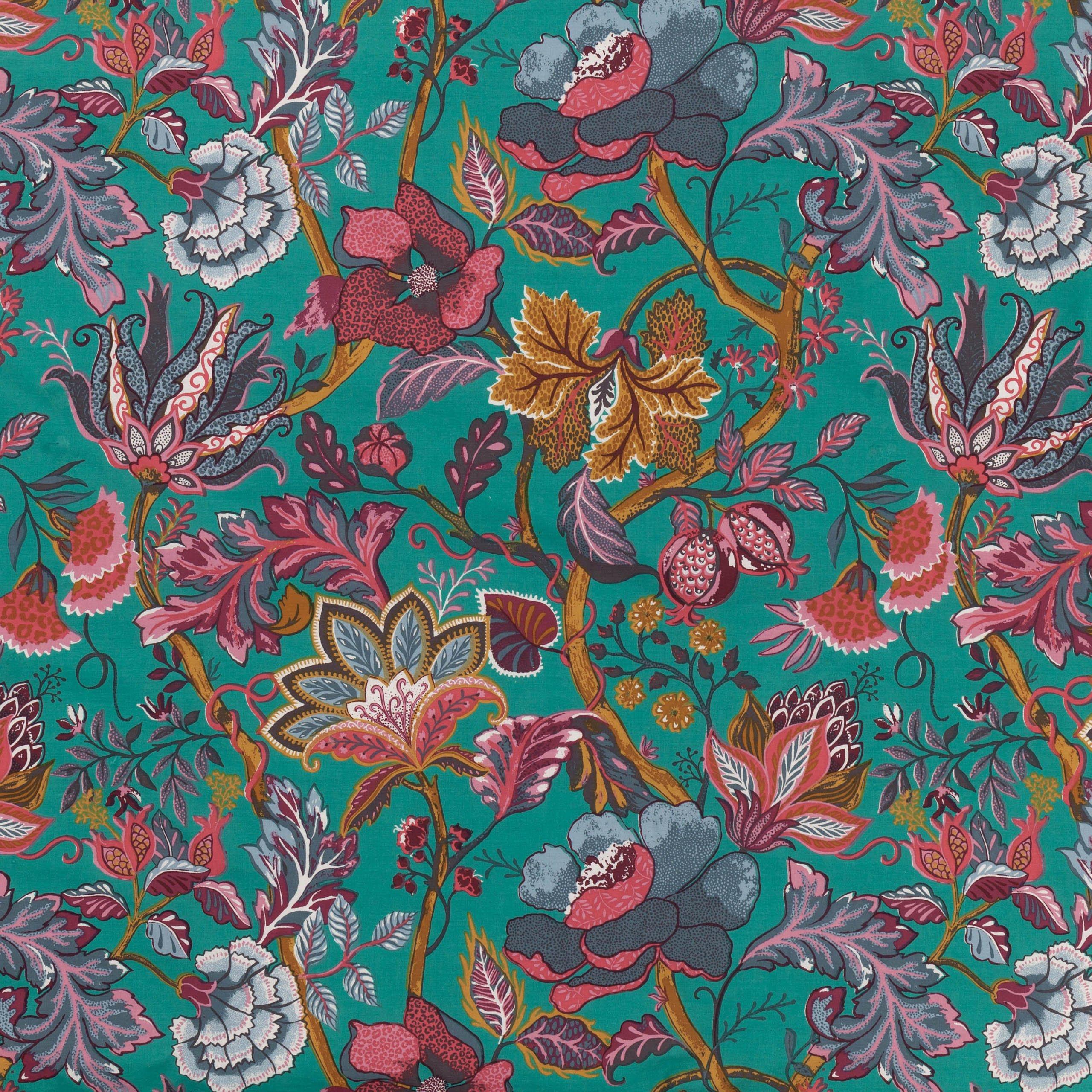 Cerise - Wylder - Viranai Exotic Floral Duvet Set - 5