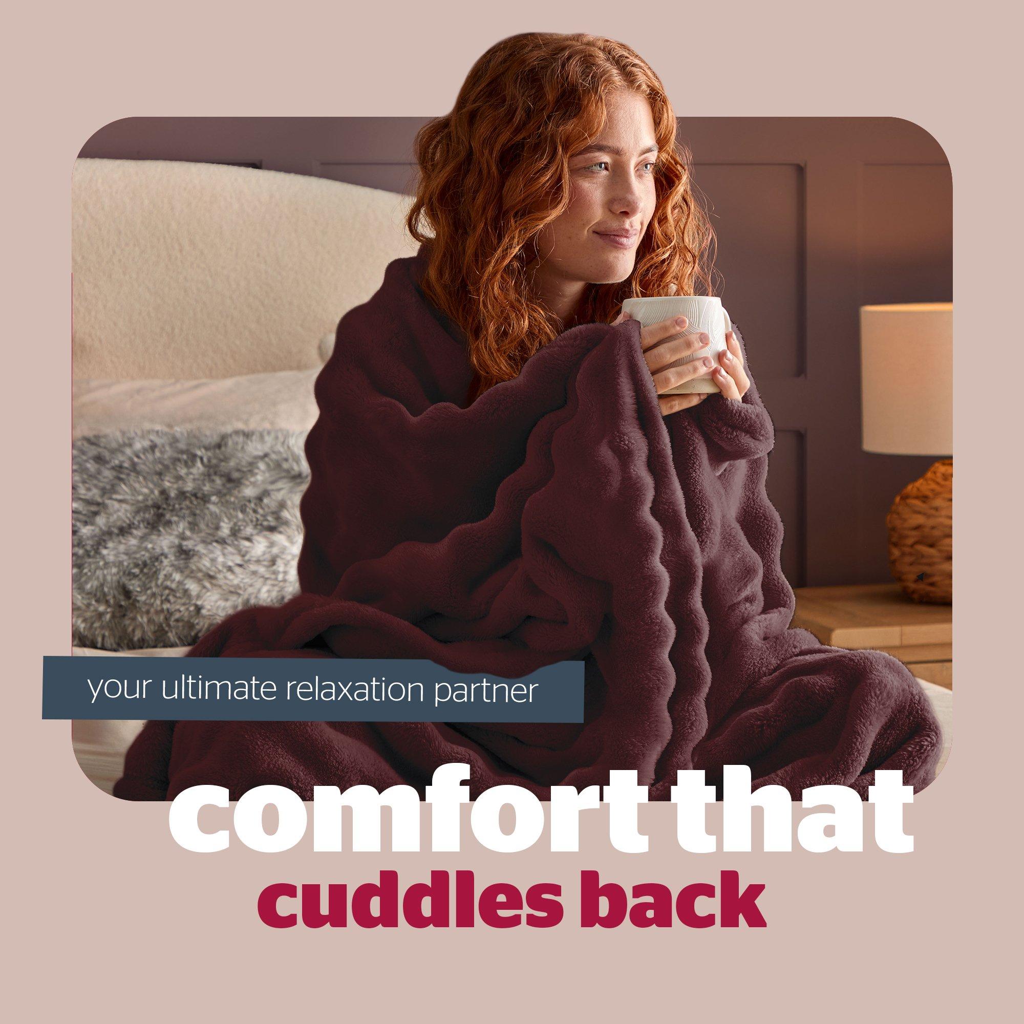 Berry - Silentnight - Snugsie Bubble Blanket - 2