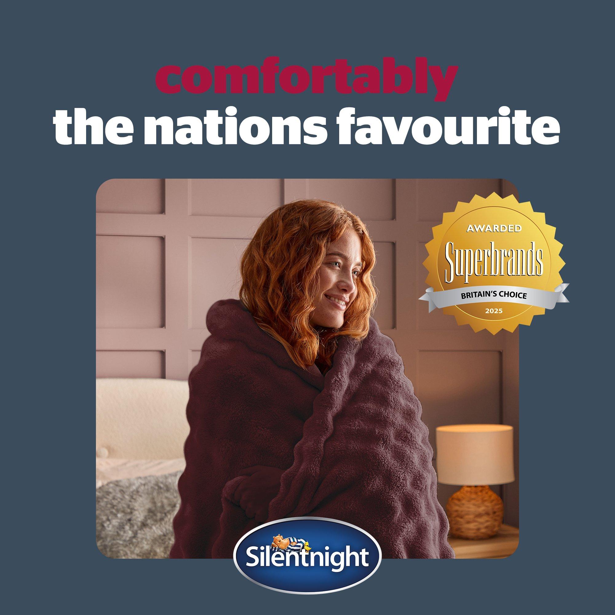 Berry - Silentnight - Snugsie Bubble Blanket - 9