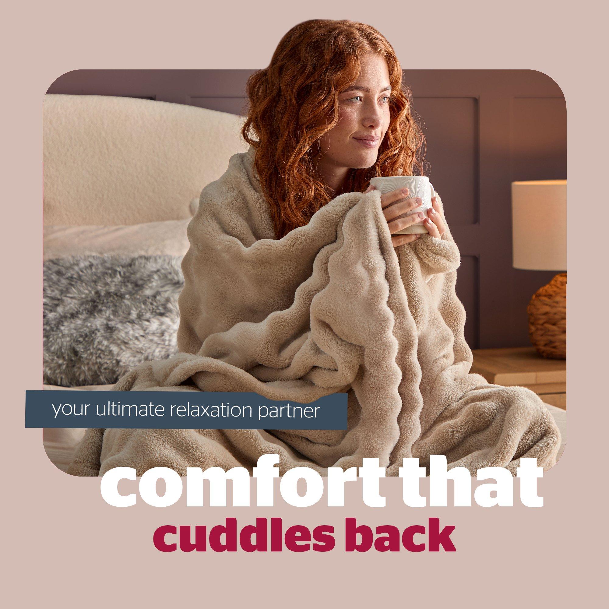 Natural - Silentnight - Snugsie Bubble Blanket - 2