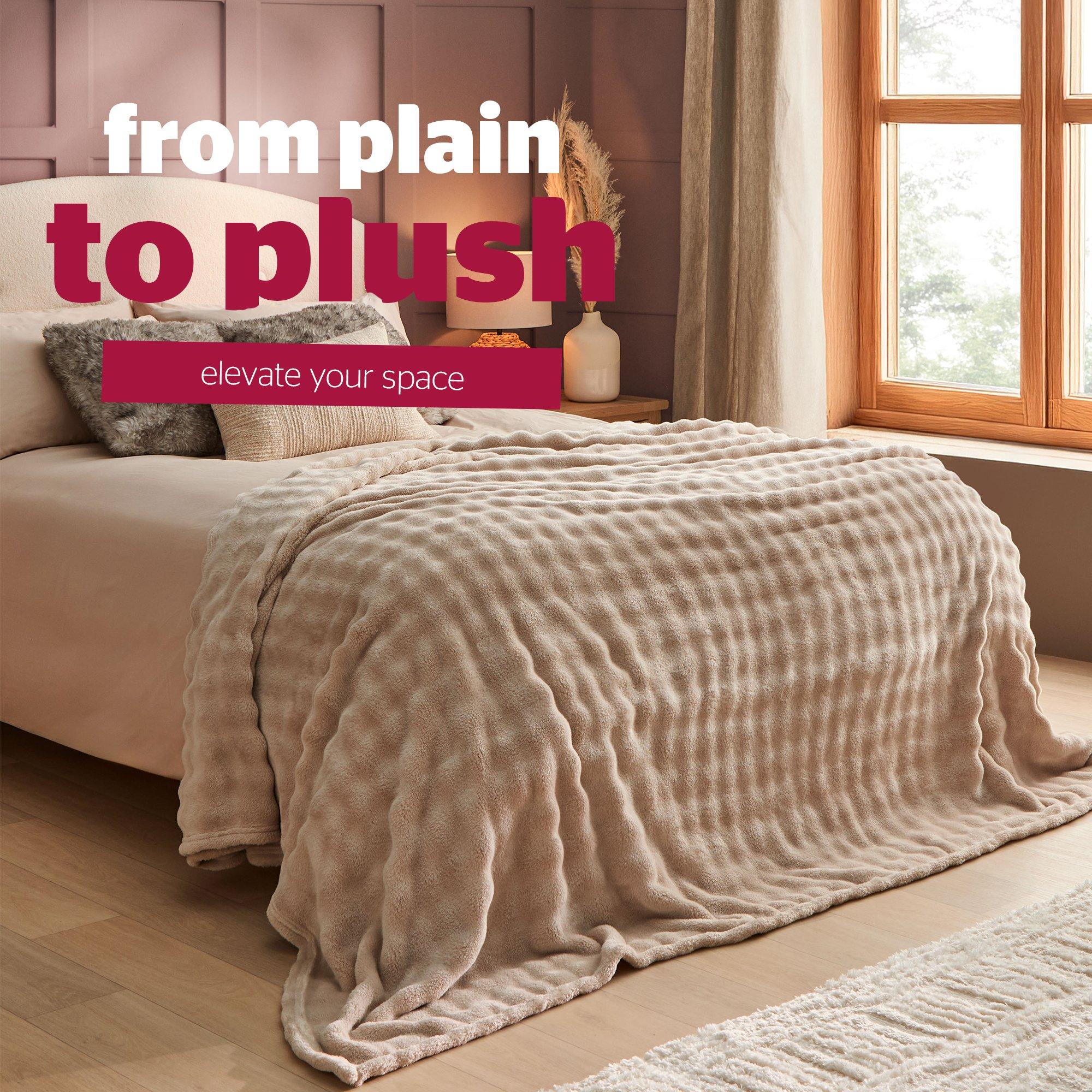 Natural - Silentnight - Snugsie Bubble Blanket - 4