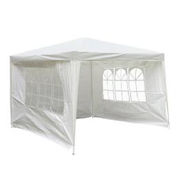 Charles Bentley 3 x 3m Gazebo with 3 Side Walls