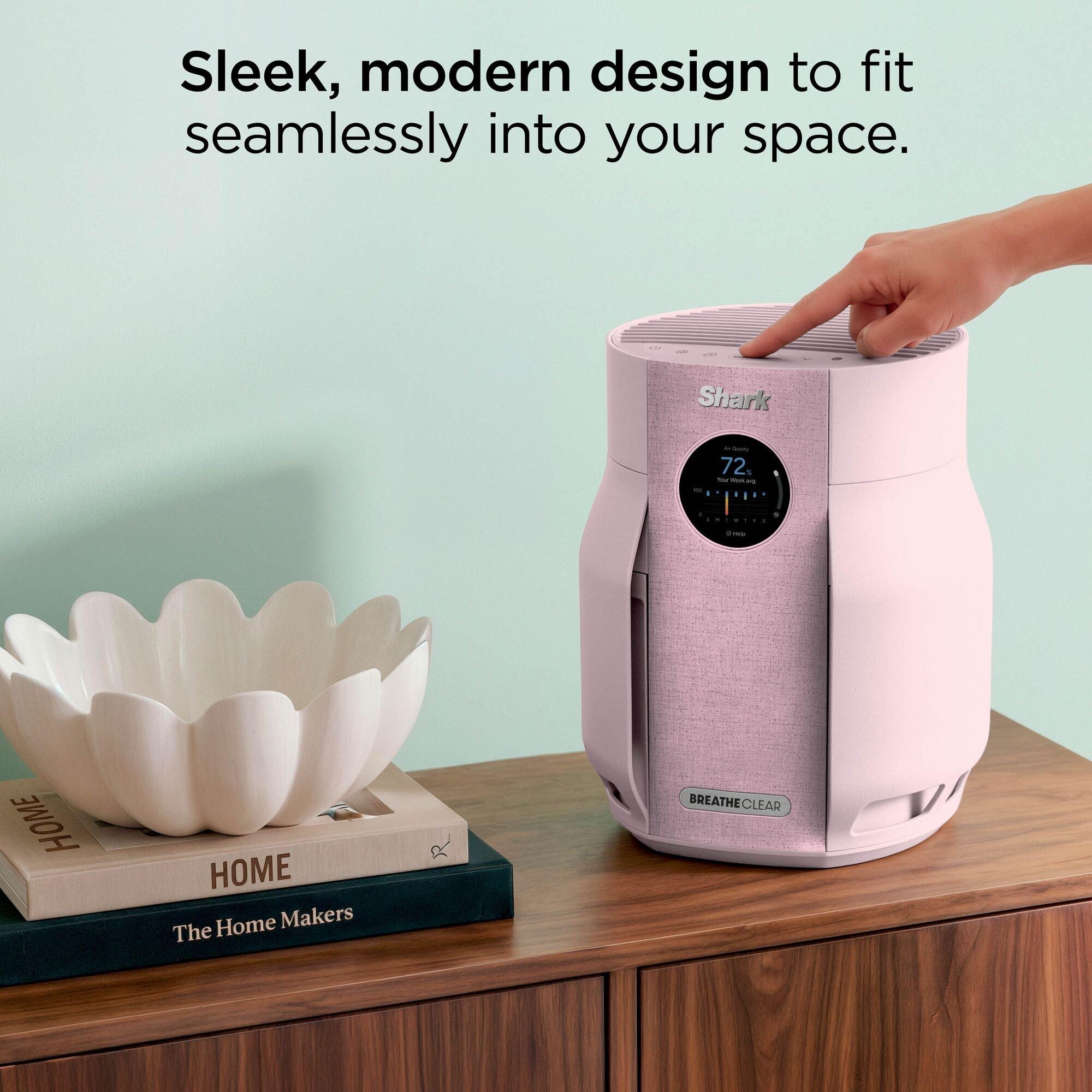 Blush - Shark - BreatheClear Compact Air Purifier HP062UKPK - 5