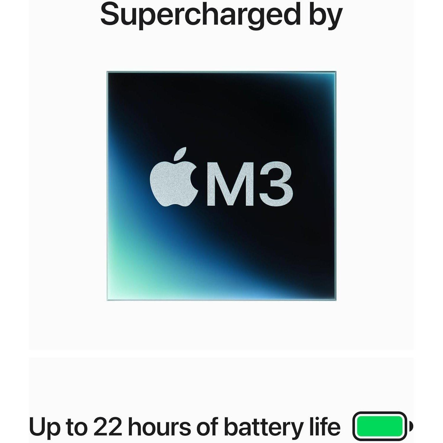 Grey - Apple - Apple 14-inch MacBook Pro: Apple M3 chip 1TB - 3