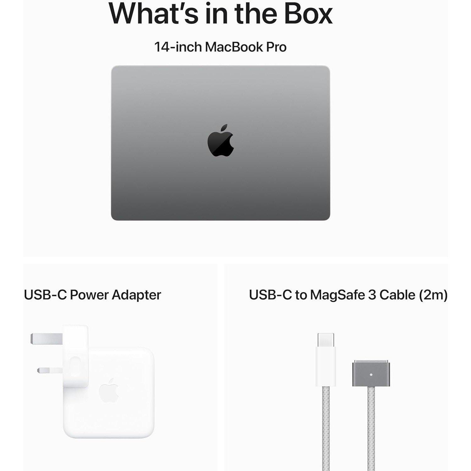 Grey - Apple - Apple 14-inch MacBook Pro: Apple M3 chip 1TB - 6