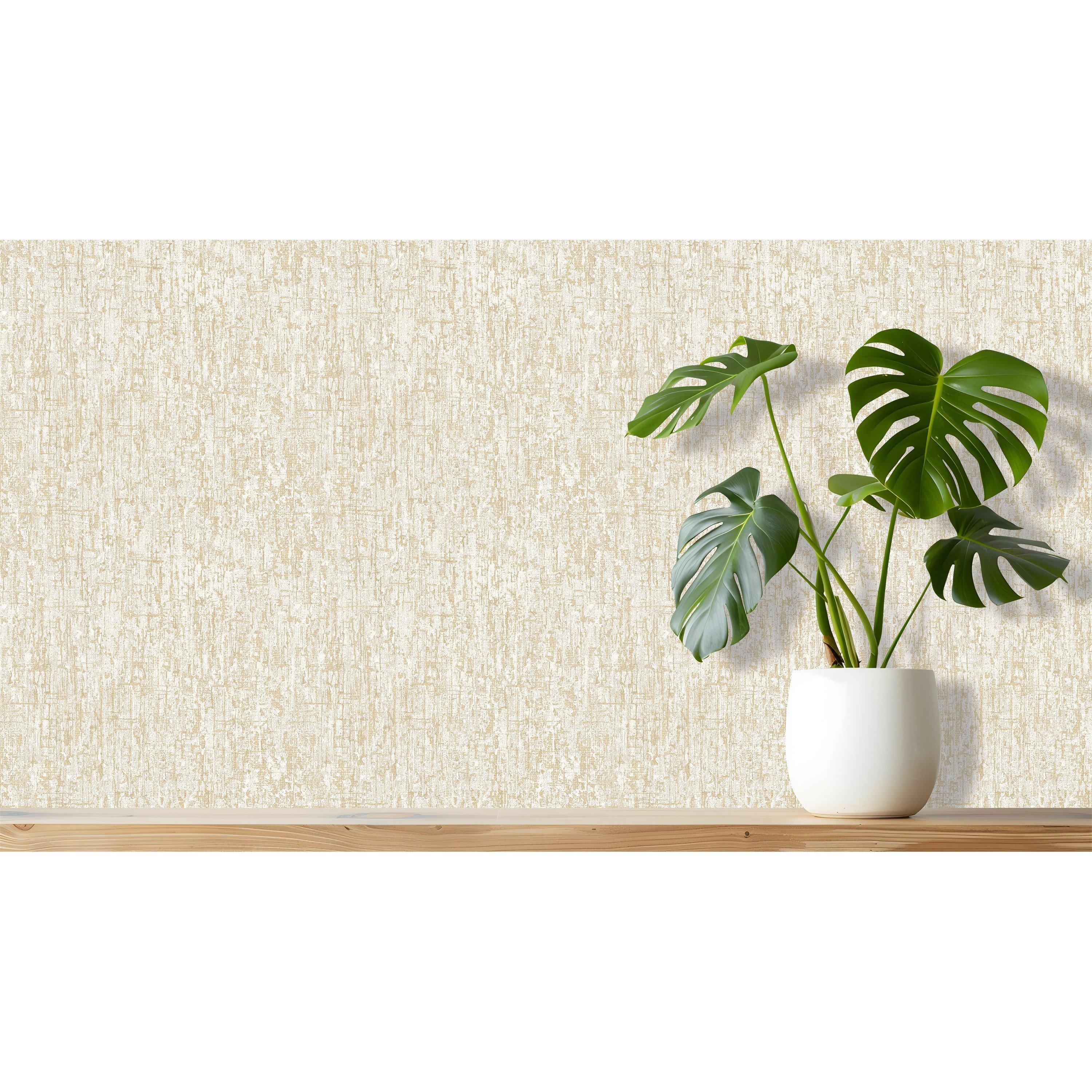 Neutral - Design ID - DID Concrete Beige Wallpaper - 2
