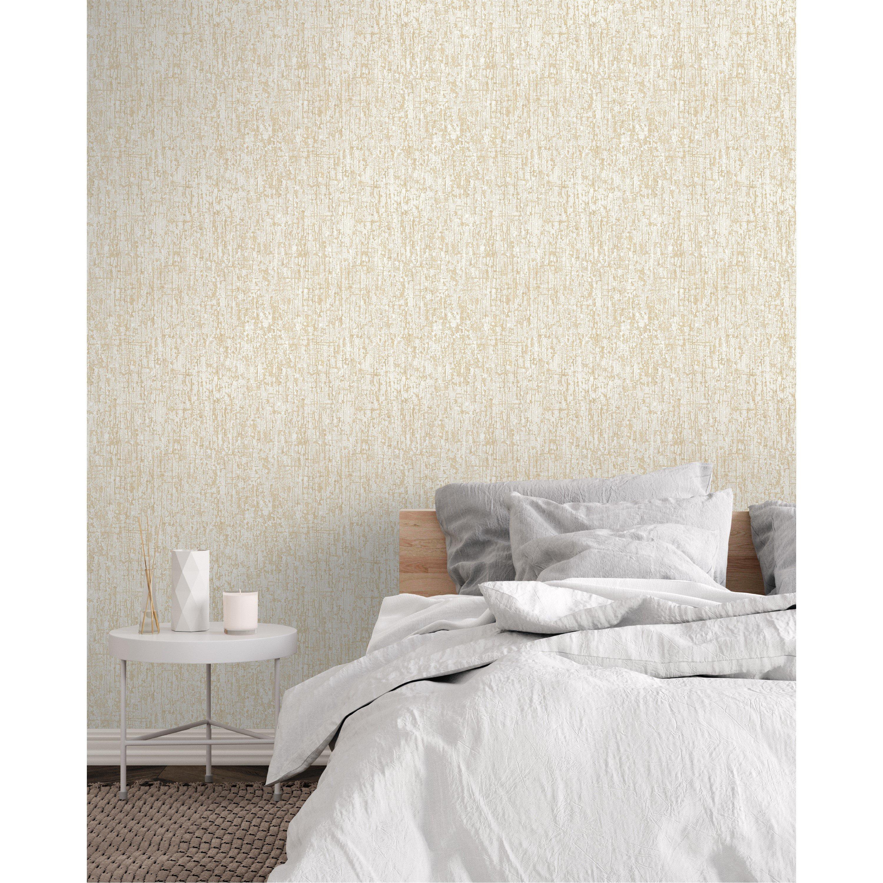 Neutral - Design ID - DID Concrete Beige Wallpaper - 3