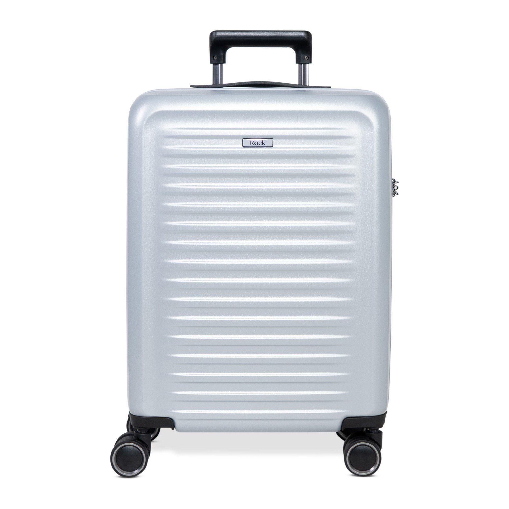 Silver - Rock - Rock Legacy Suitcase Silver - 2
