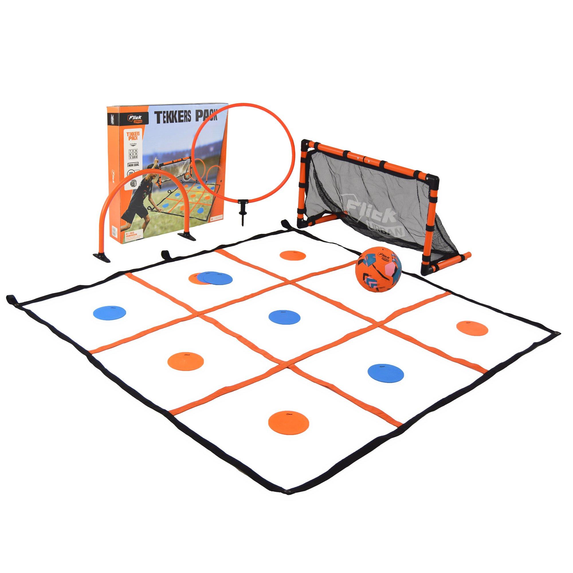 Orange Black & - Football Flick - Football Flick Urban Tekkers pack - 1