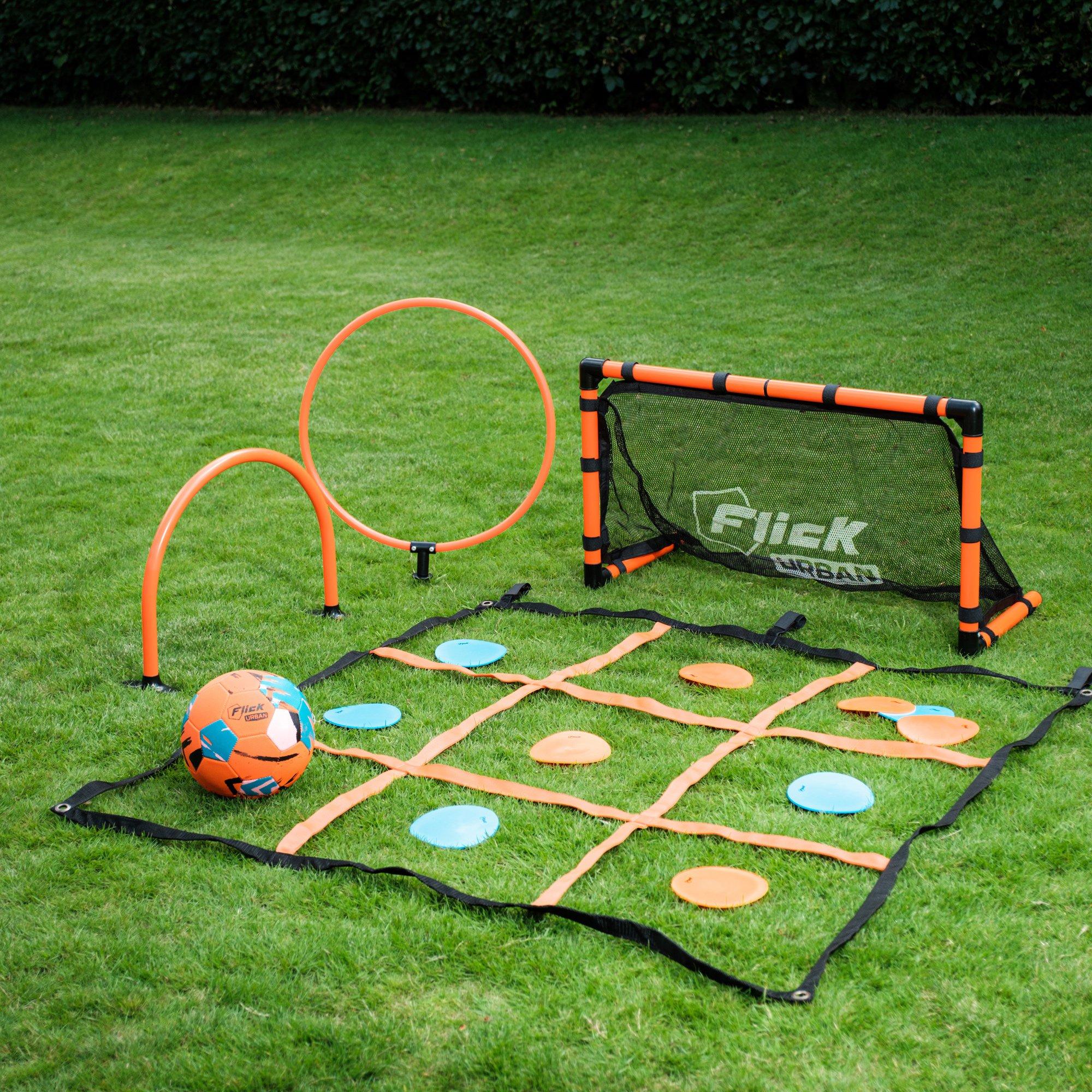 Orange Black & - Football Flick - Football Flick Urban Tekkers pack - 7