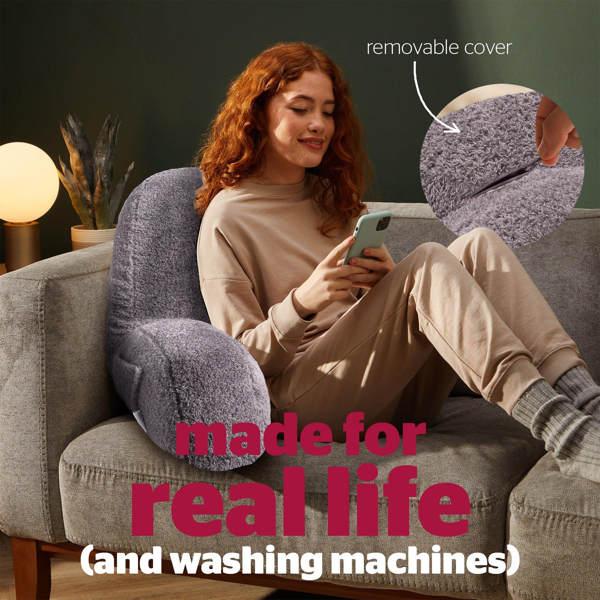 Grey - Silentnight - Cosy Cuddles Cuddle Pillow - 5