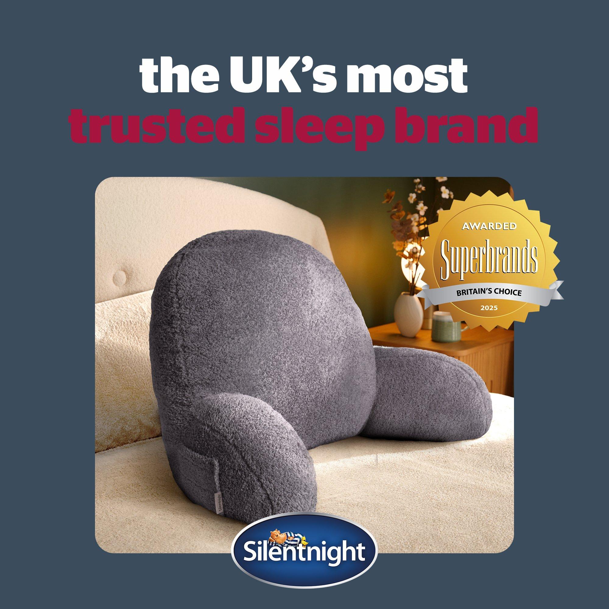 Grey - Silentnight - Cosy Cuddles Cuddle Pillow - 8