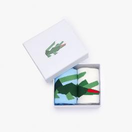 Lacoste 2 Pack of Crocodile Socks