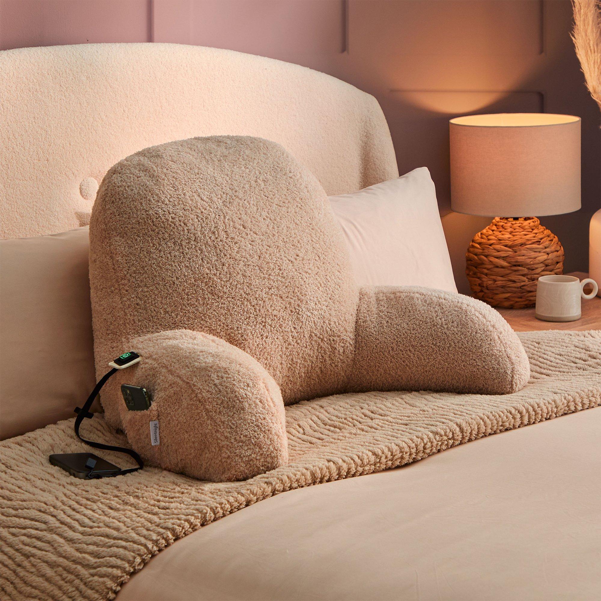 Natural - Silentnight - Cosy Cuddles USB Heated Cuddle Pillow - 1