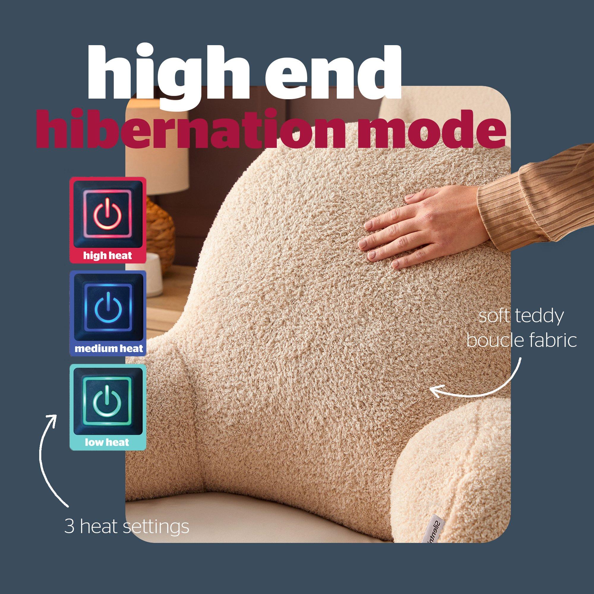 Natural - Silentnight - Cosy Cuddles USB Heated Cuddle Pillow - 5