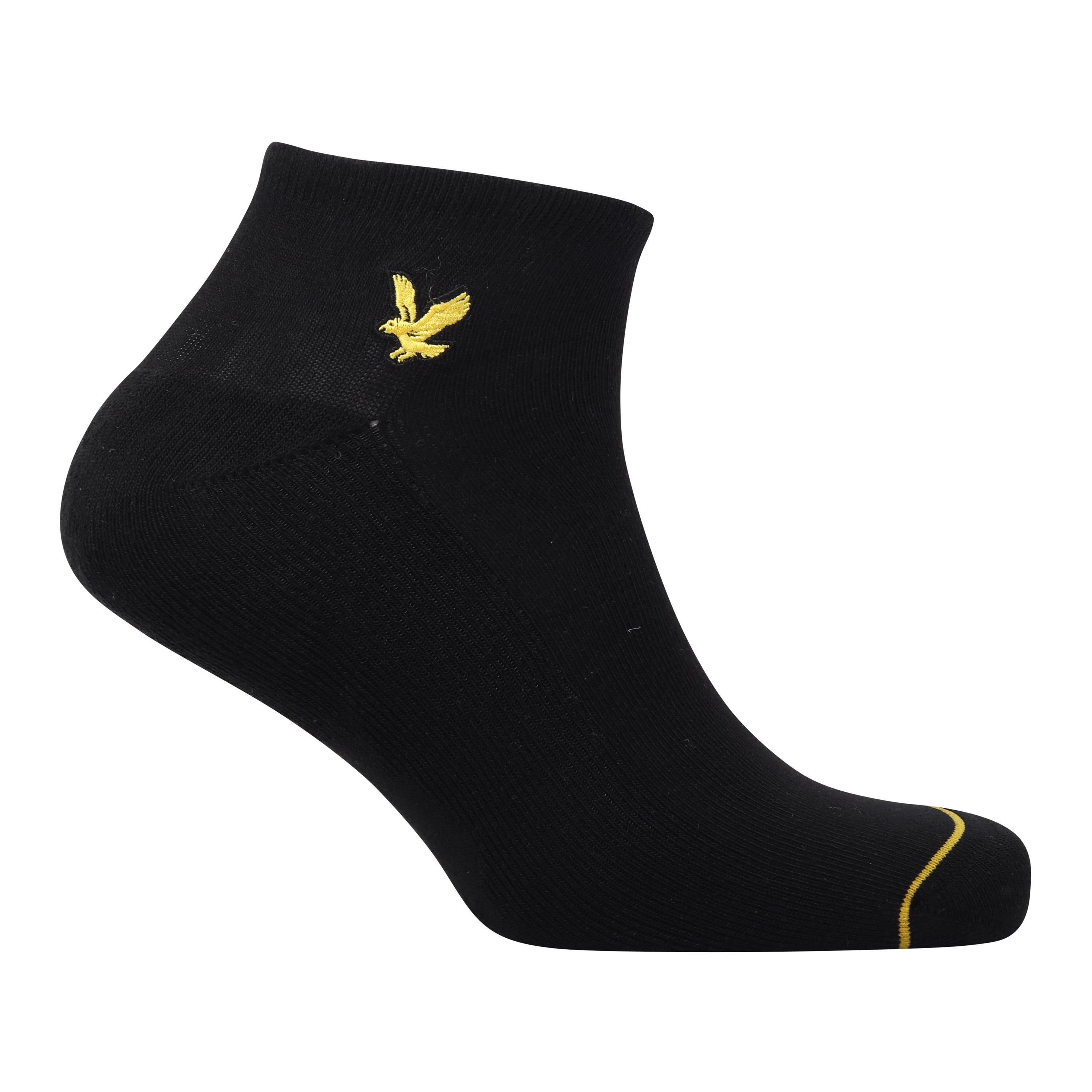 Zwart - Lyle and Scott - Lyle 3P Ankle Socks Sn63 - 2
