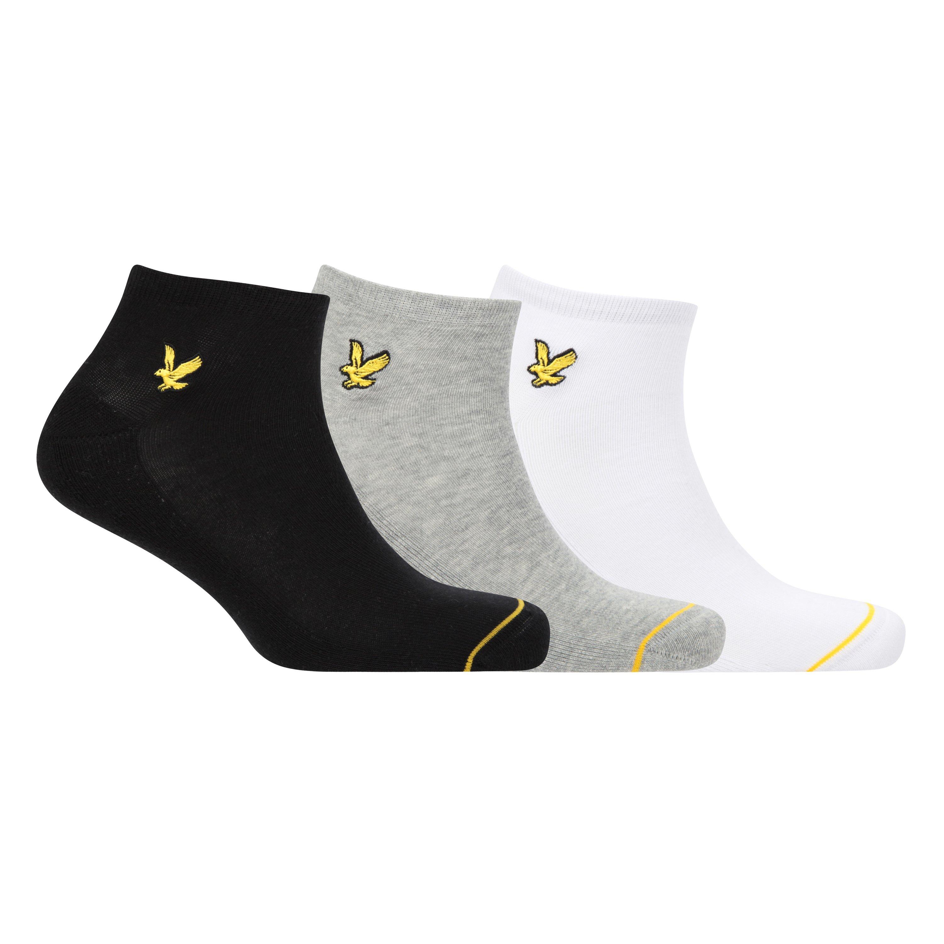 Lyle and Scott Lyle 3P Ankle Socks Sn63