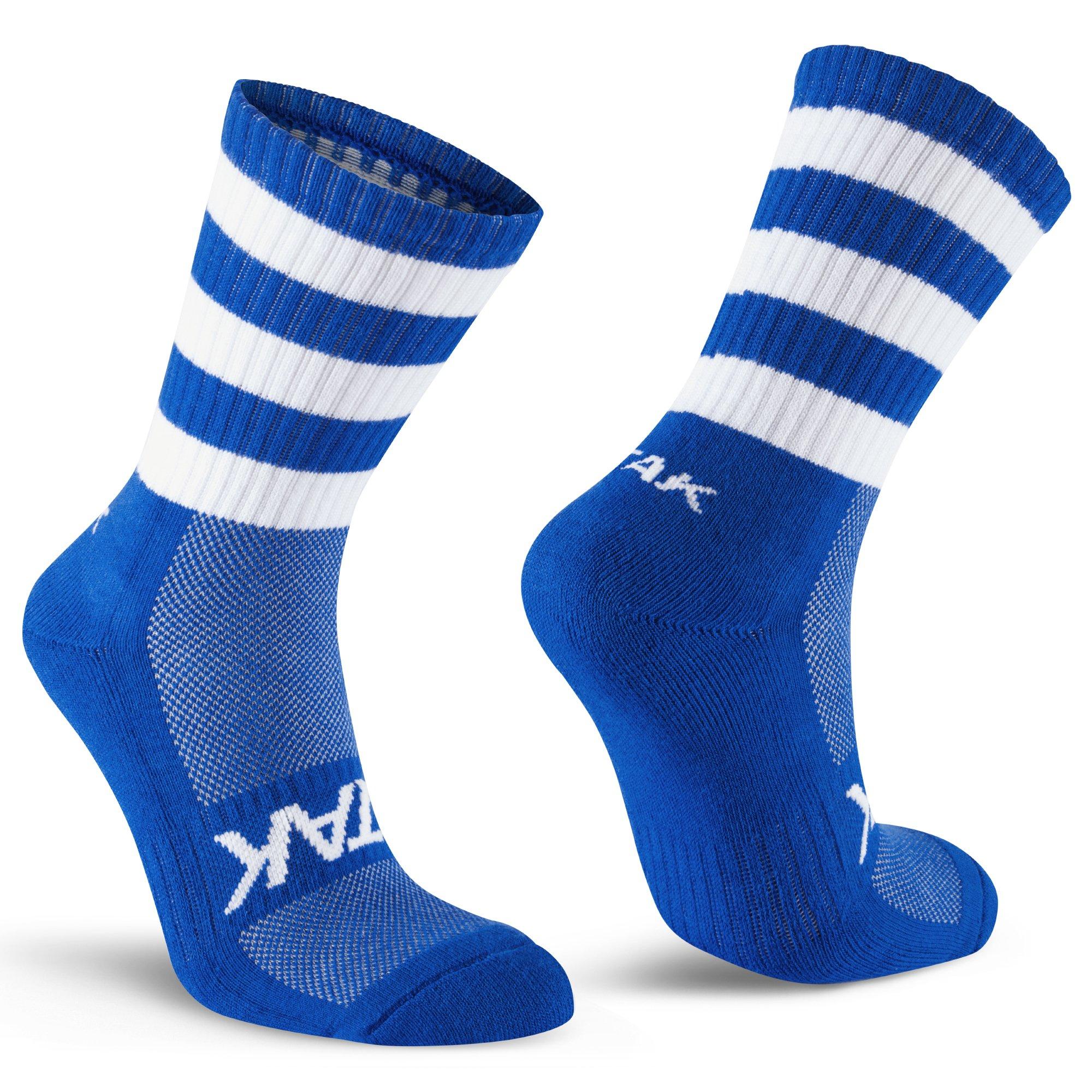 Royal/White - ATAK Sports - ATAK Half Leg Socks Senior - 1