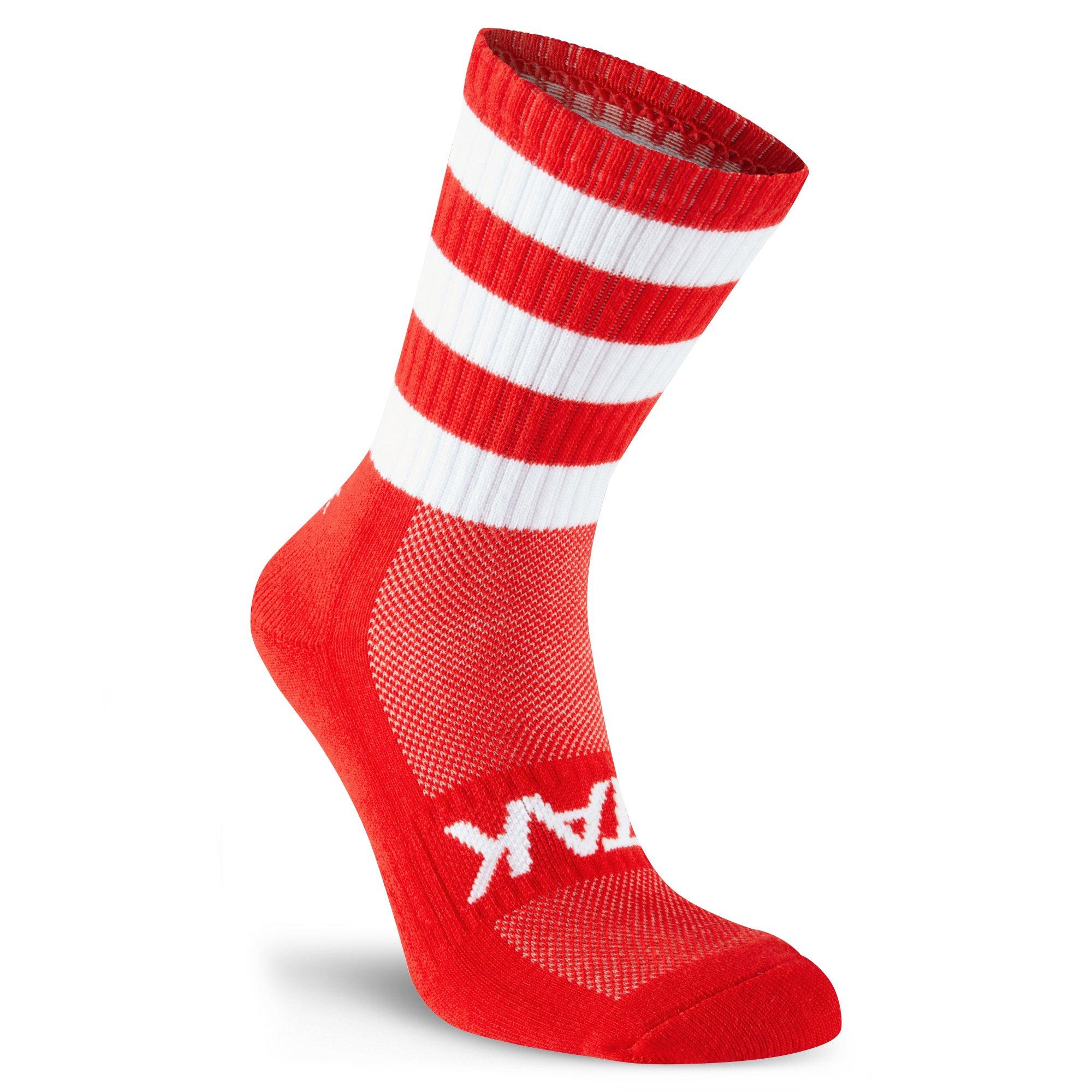 Red/White - ATAK Sports - ATAK Half Leg Socks Senior - 3
