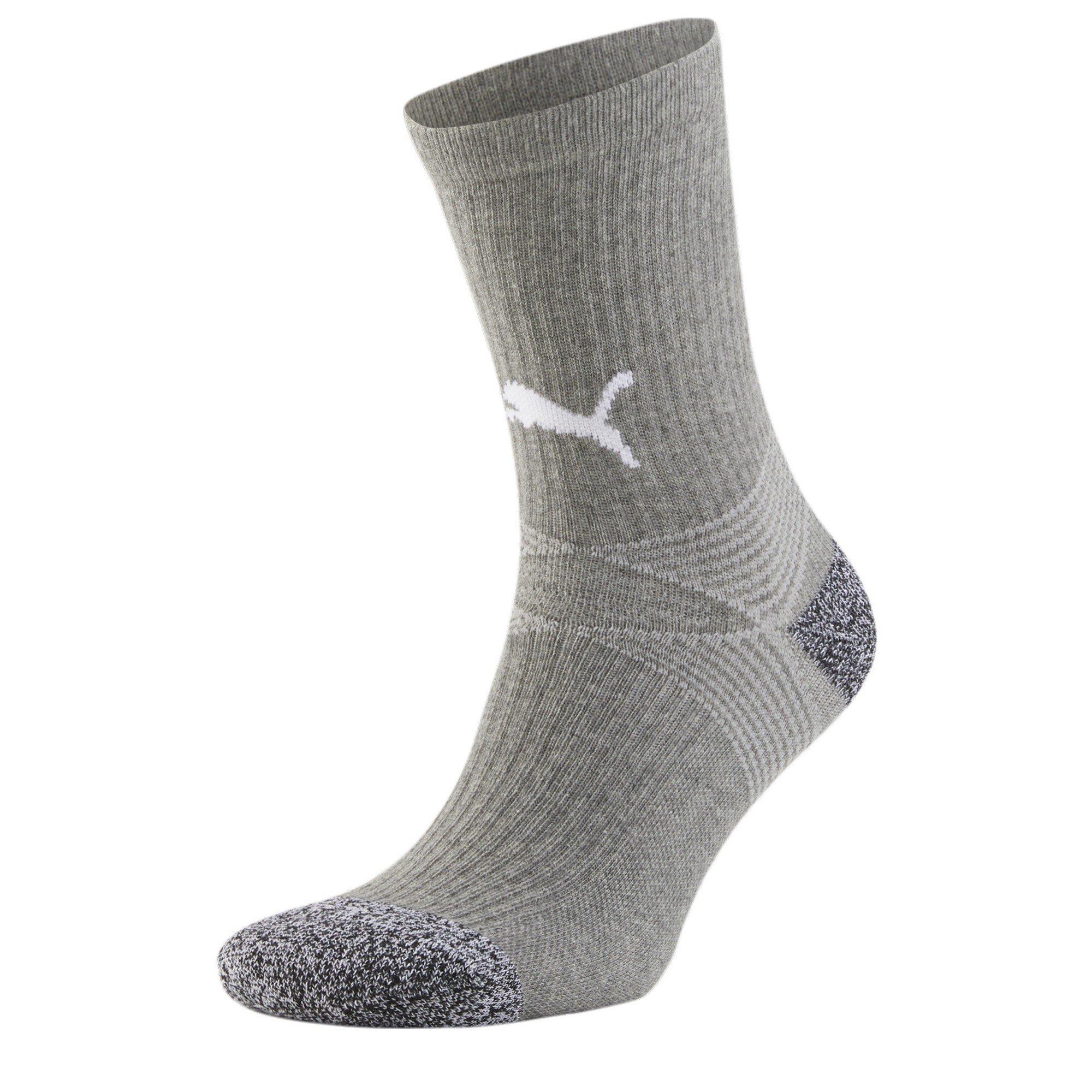 Puma  Kids Teamliga Training Socks Football Sock - Gray/White - 2H-5