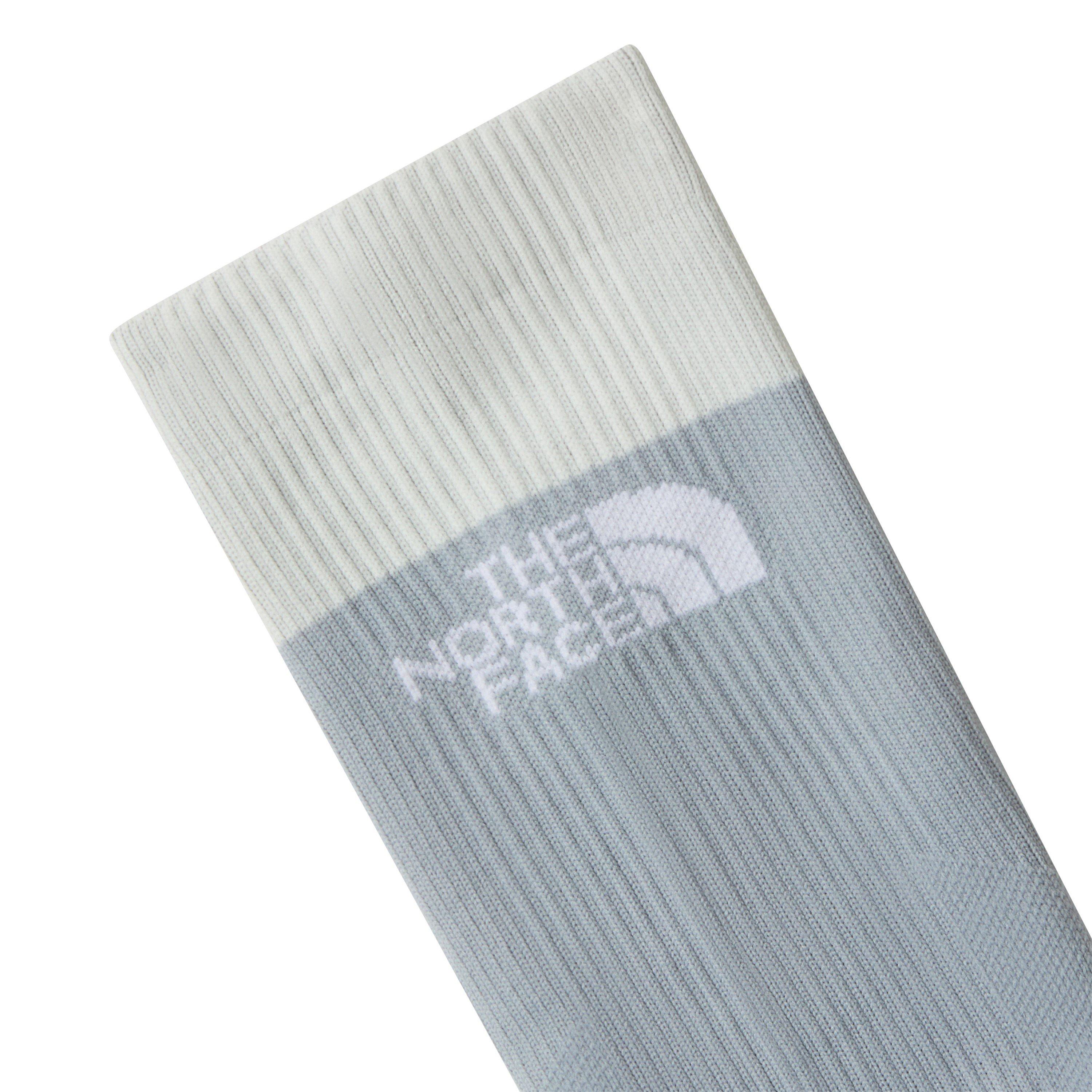 Grey/White - The North Face - Trail Run Sock Crew Unisex Adults - 2